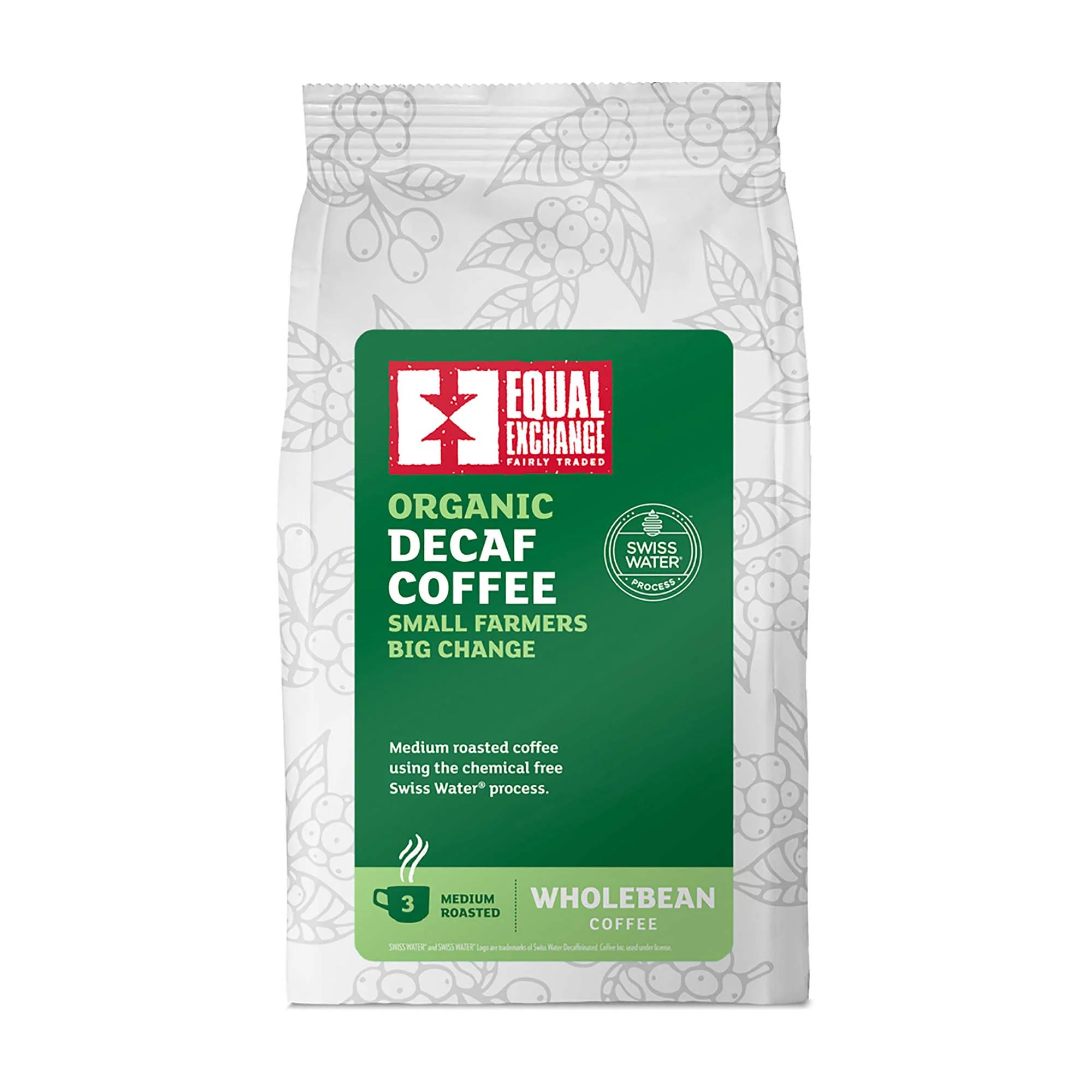 Equal Exchange Decaf Wholebean Coffee 200g