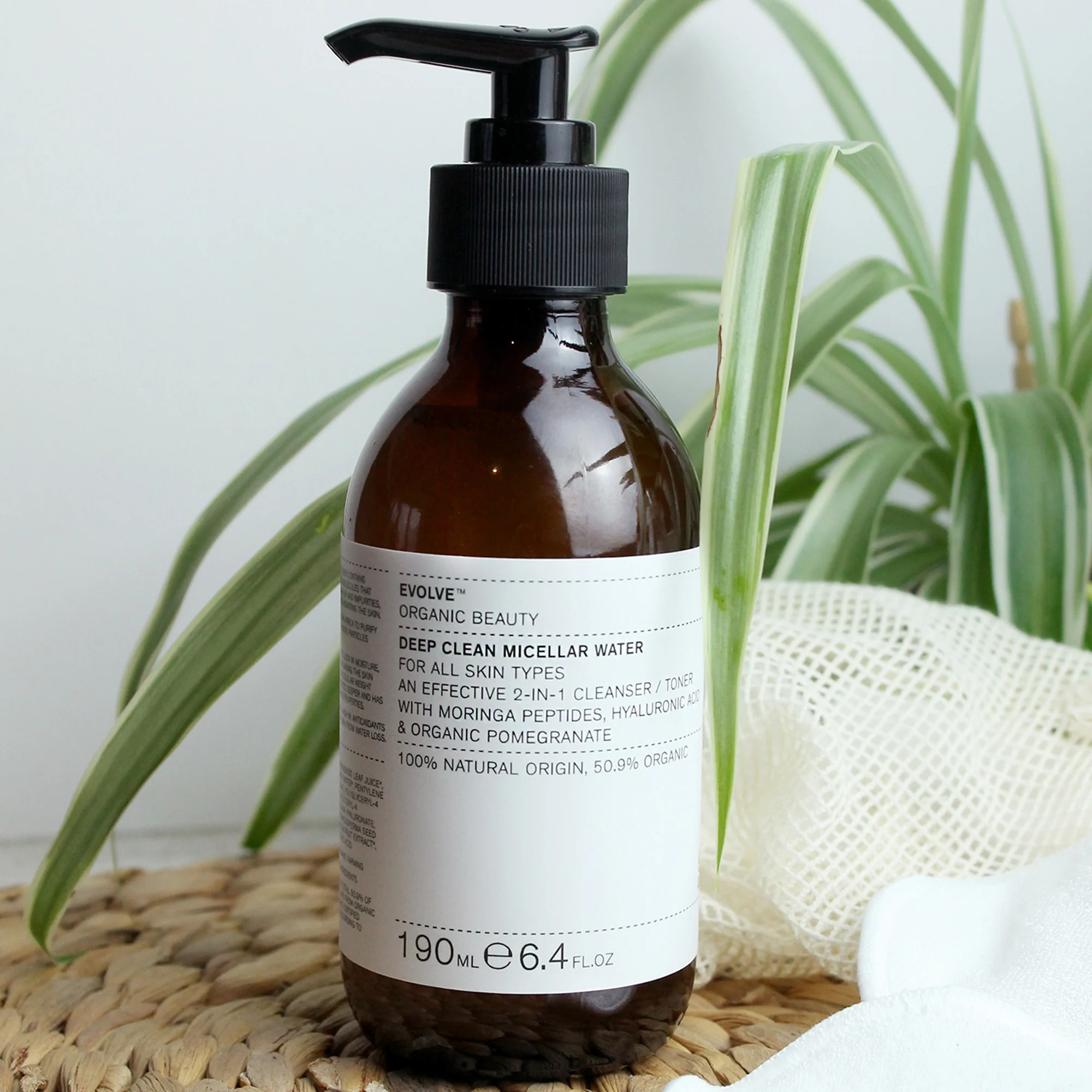 Evolve Beauty Deep Clean Micellar Water 190ml - Image 2