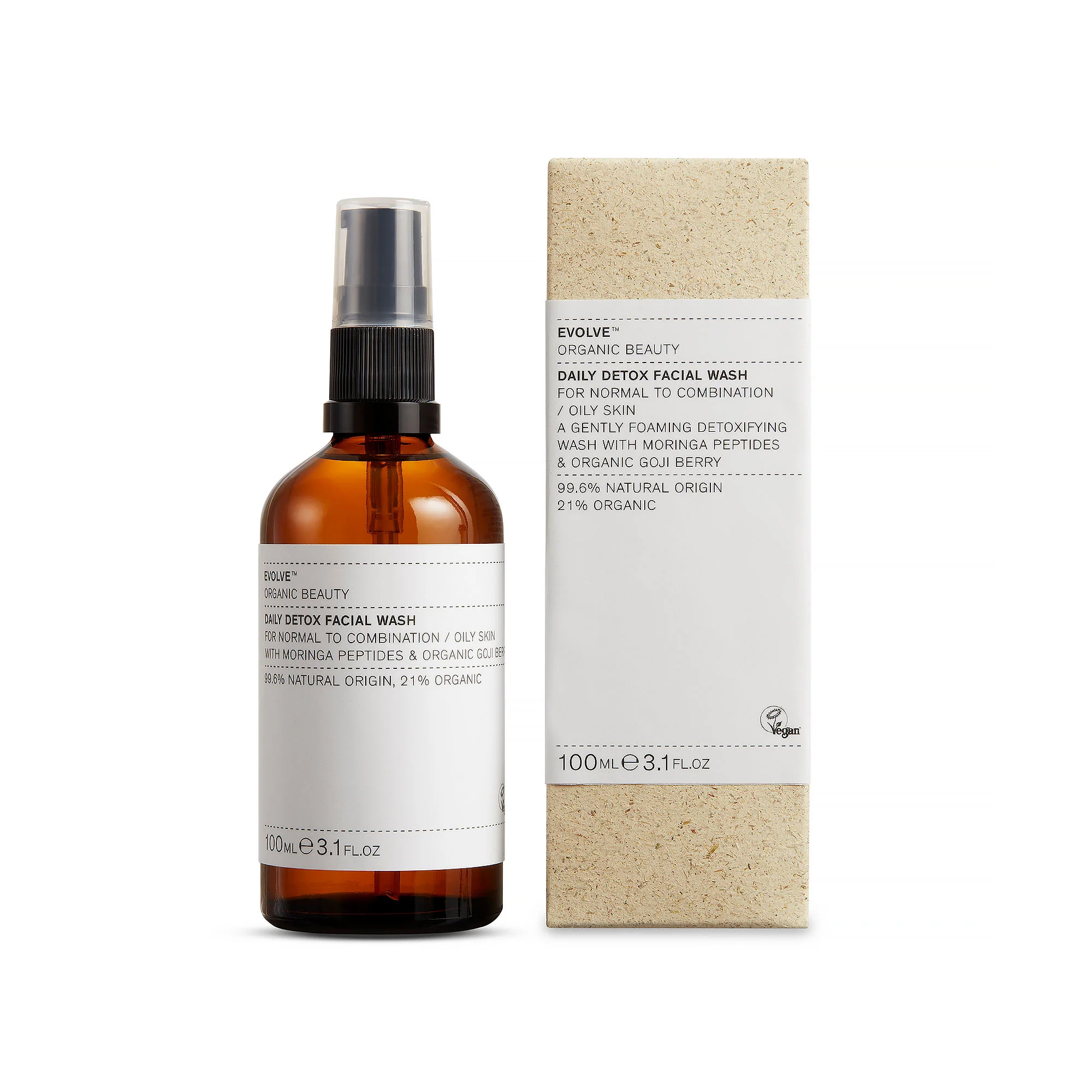 Evolve Daily Detox Face Wash 100ml - Image 2