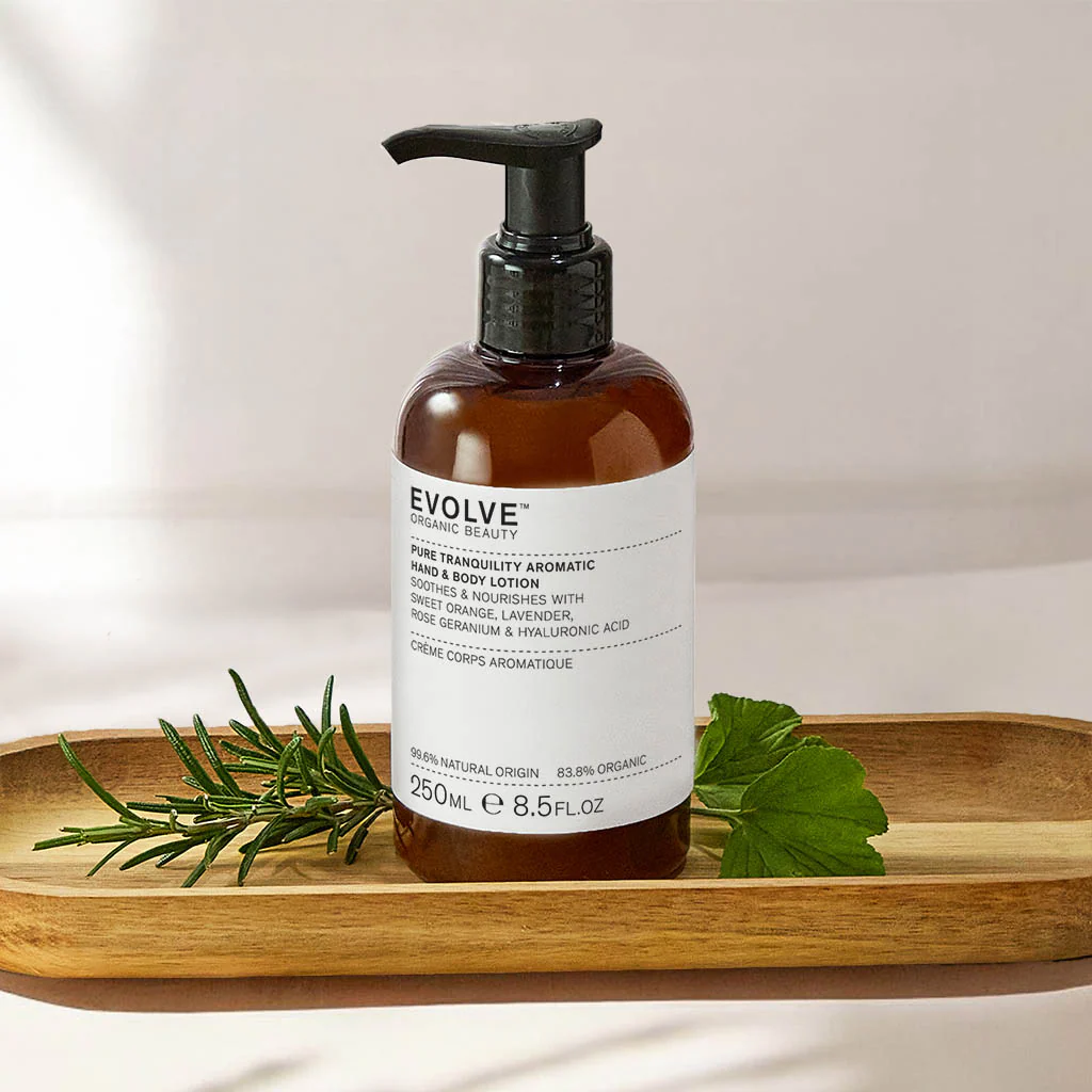 Evolve Pure Tranquility Aromatic Hand & Body Lotion 250ml - Image 3