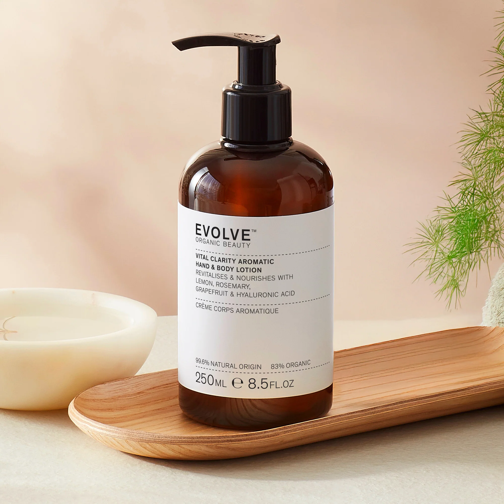 Evolve Vital Clarity Hand & Body Lotion 250ml - Image 2