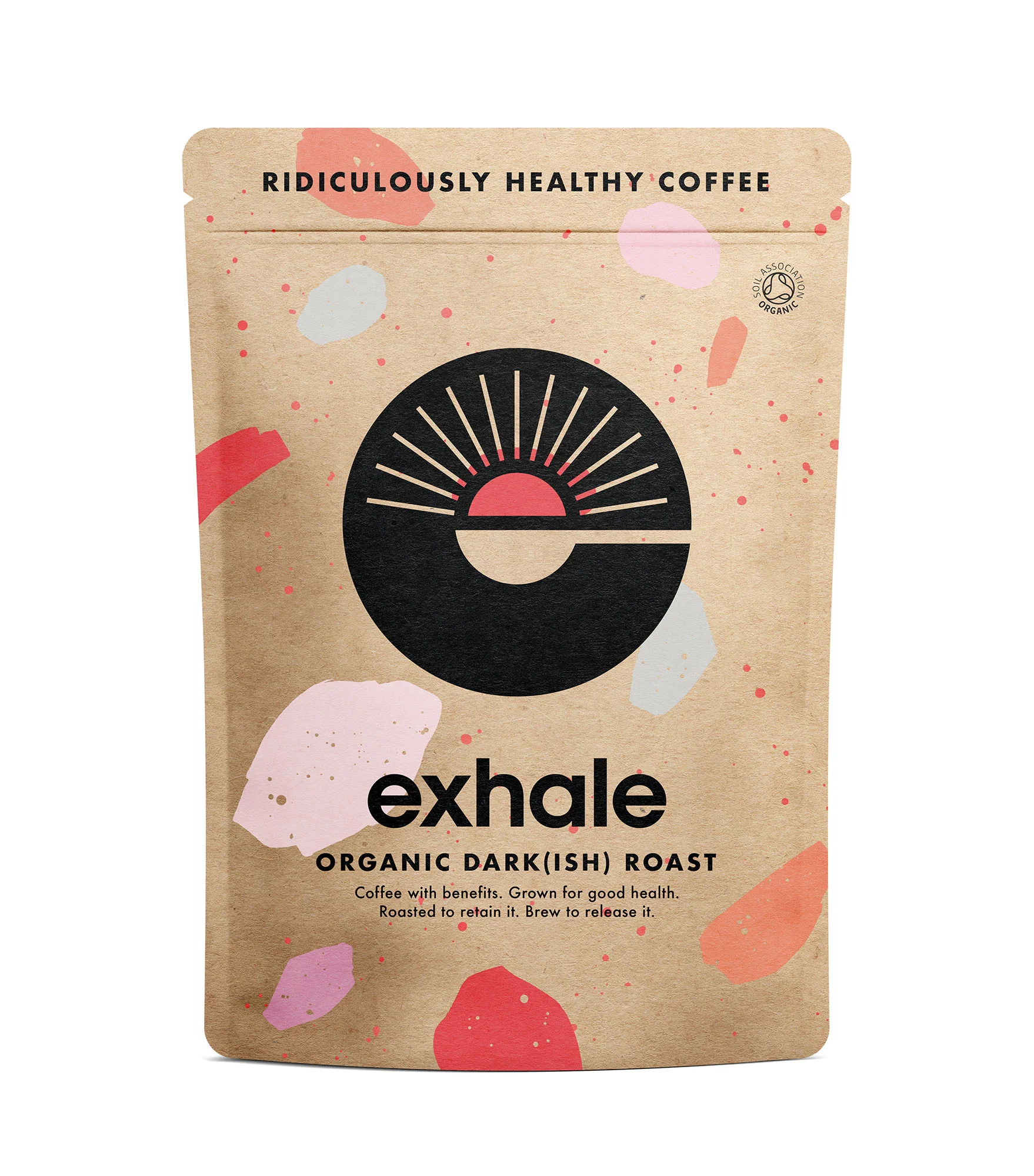 Exhale Coffee Organic Dark(ish) Roast - Medium Ground 450g