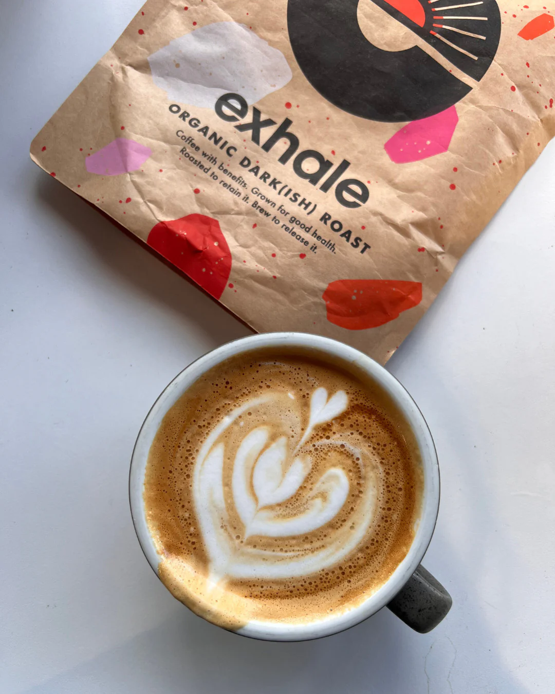 Exhale Coffee Organic Dark(ish) Roast - Medium Ground 450g - Image 2