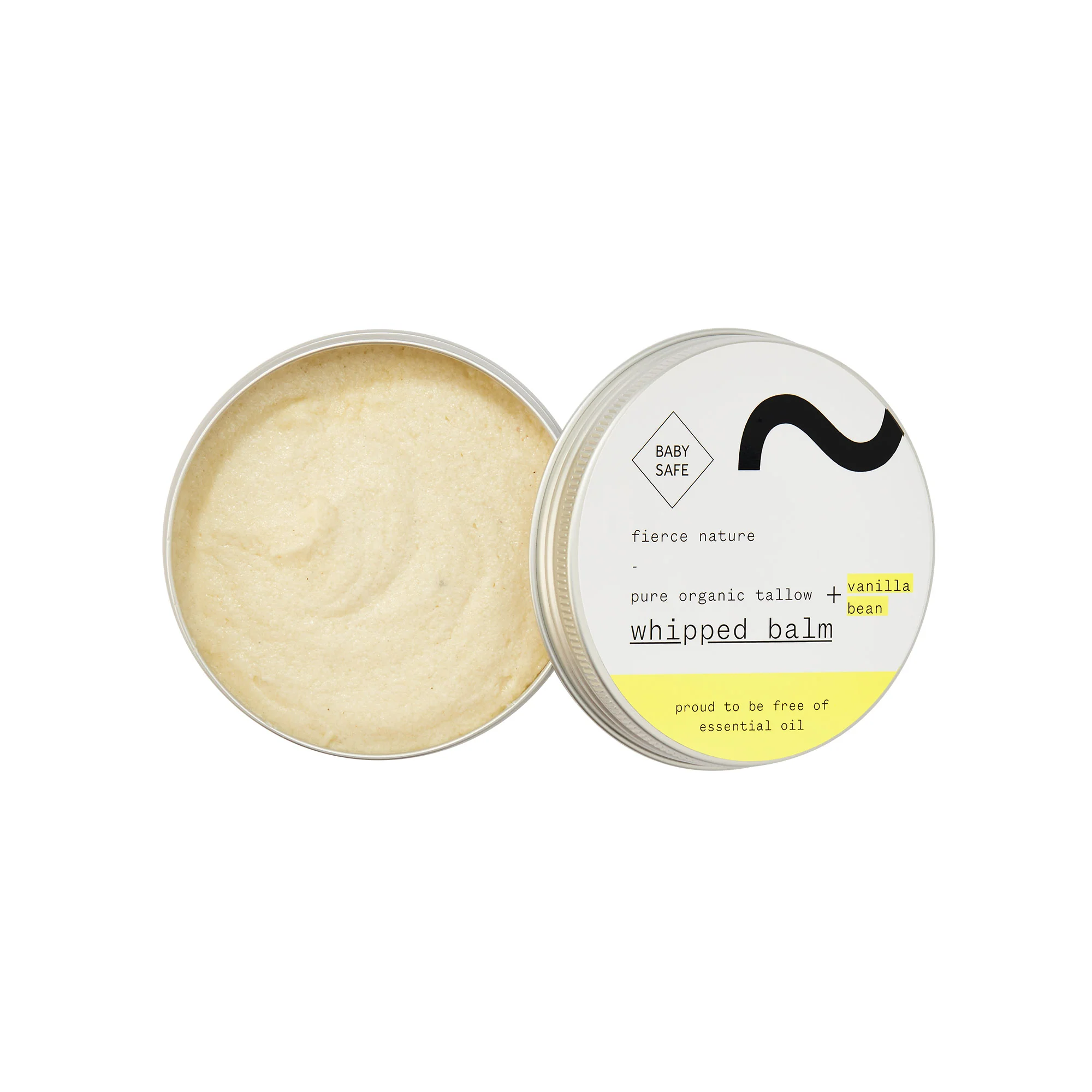 Fierce Nature Whipped Body Balm Vanilla 120g - Image 3