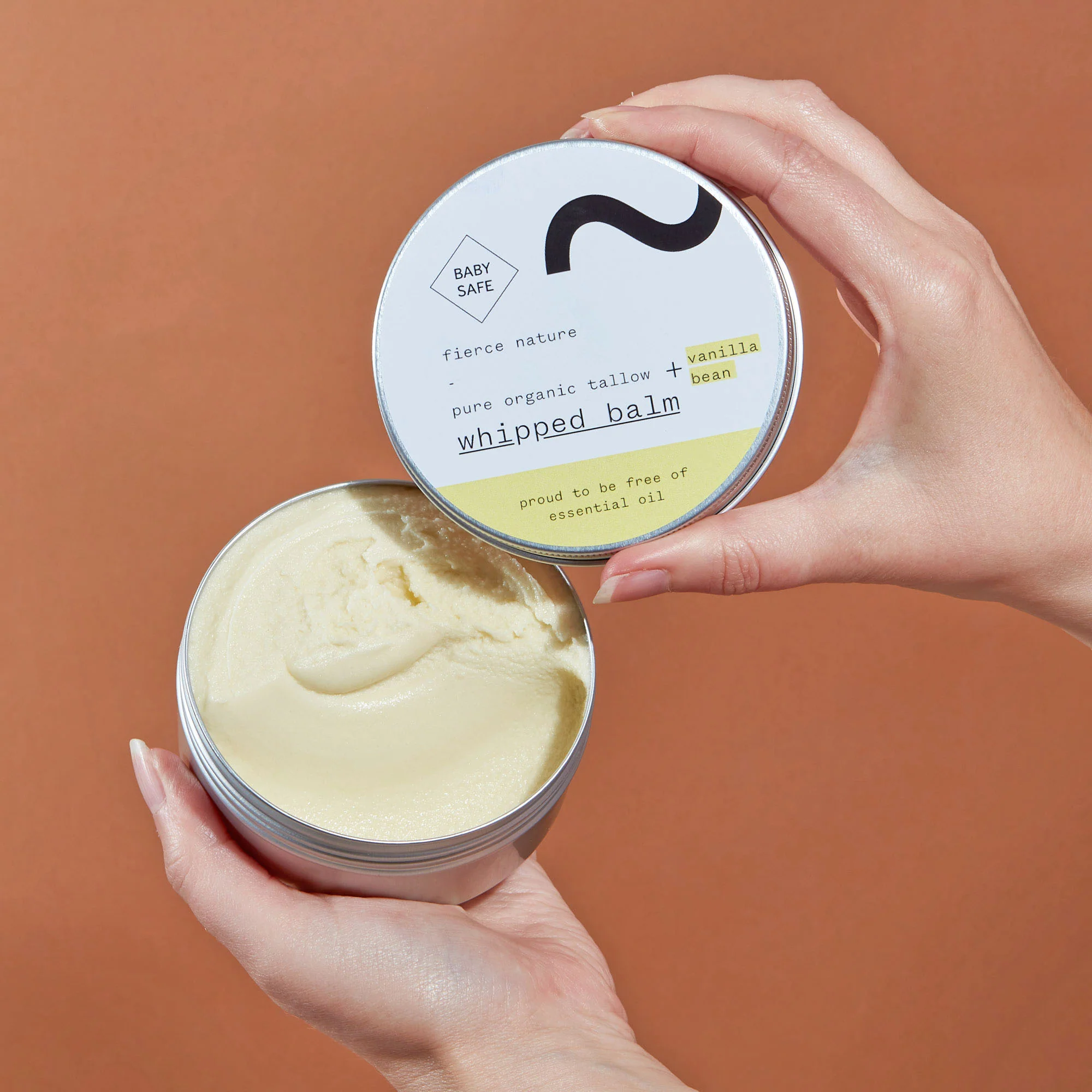 Fierce Nature Whipped Body Balm Vanilla 120g - Image 4