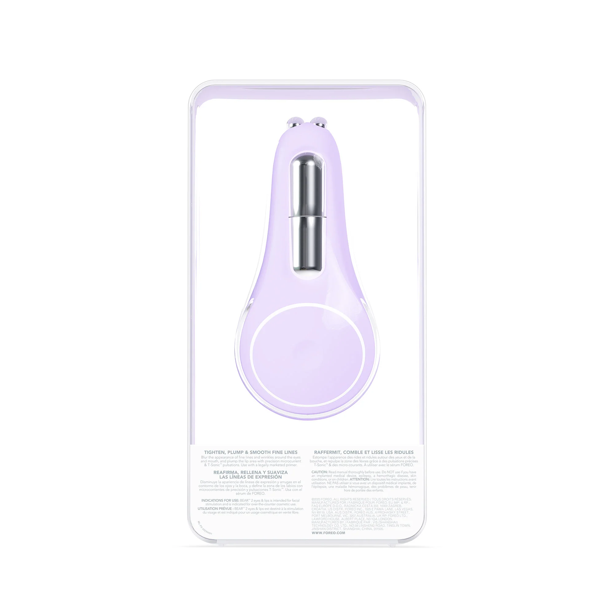 FOREO™ BEAR 2 eyes & lips Lavender 70g - Image 2