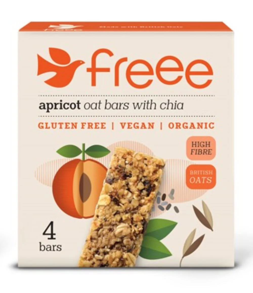 Freee Apricot & Chia Oat Bar 4x35g - Image 2