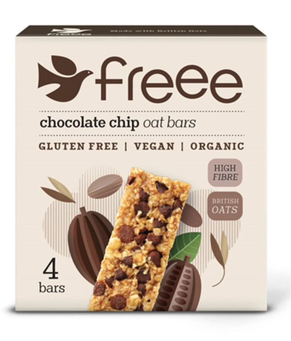 Freee Chocolate Chip Oat Bar 4x35g - Image 3