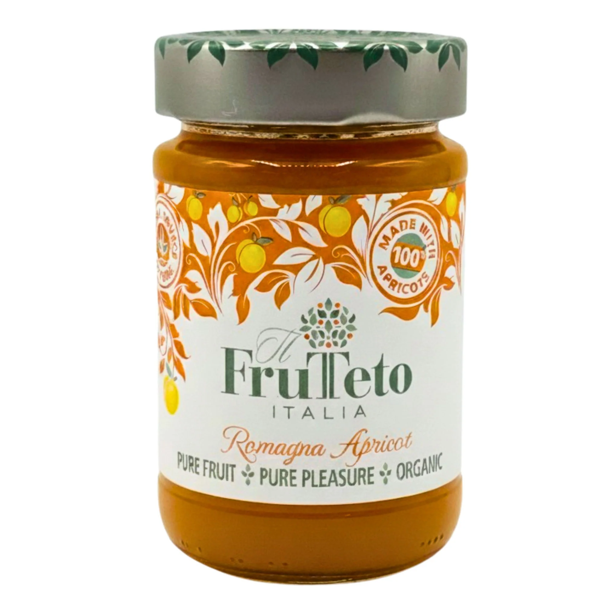 Frutteto Italia 100% Romagna Apricot Fruit Spread 215g