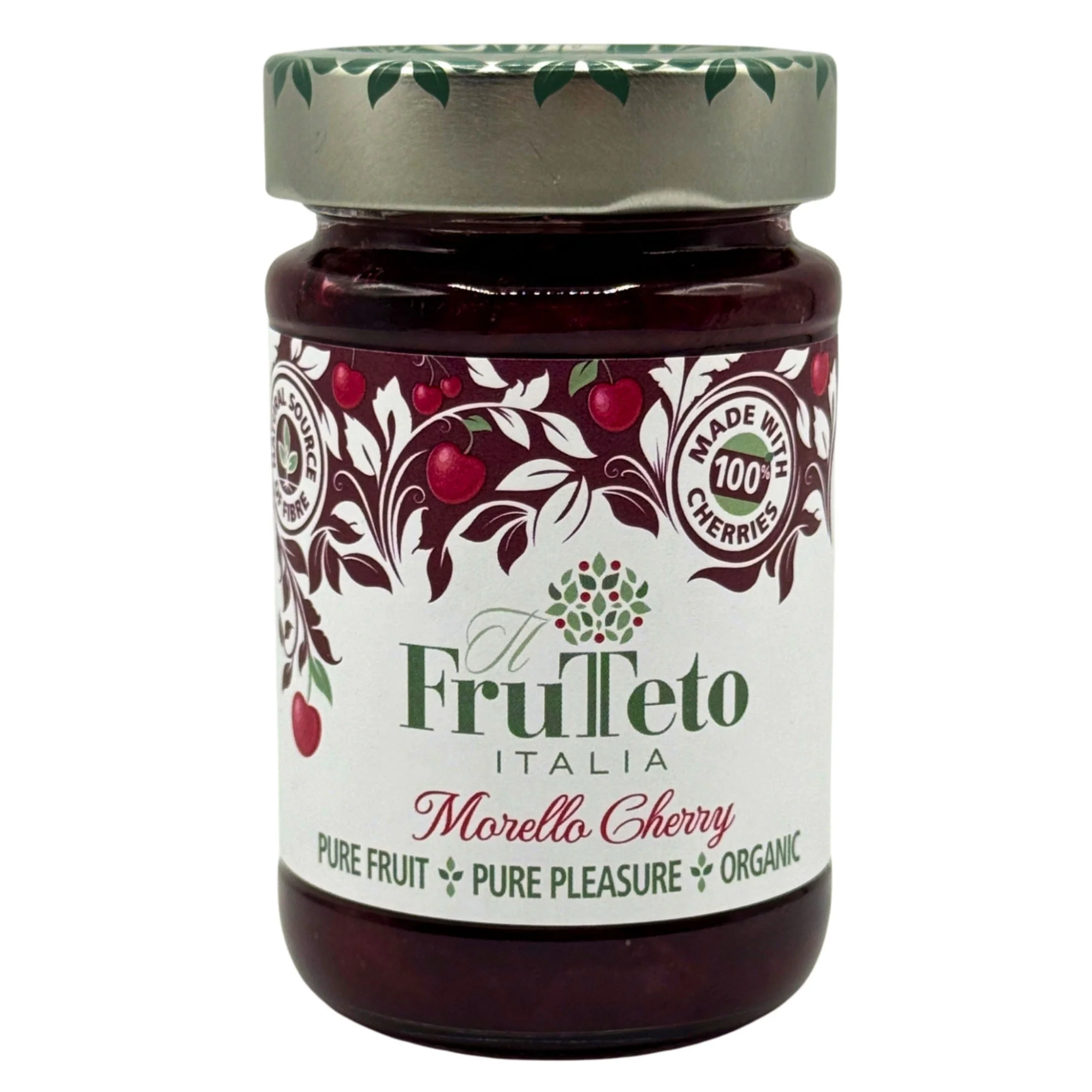 Frutteto Italia 100% Morello Cherry Fruit Spread 215g