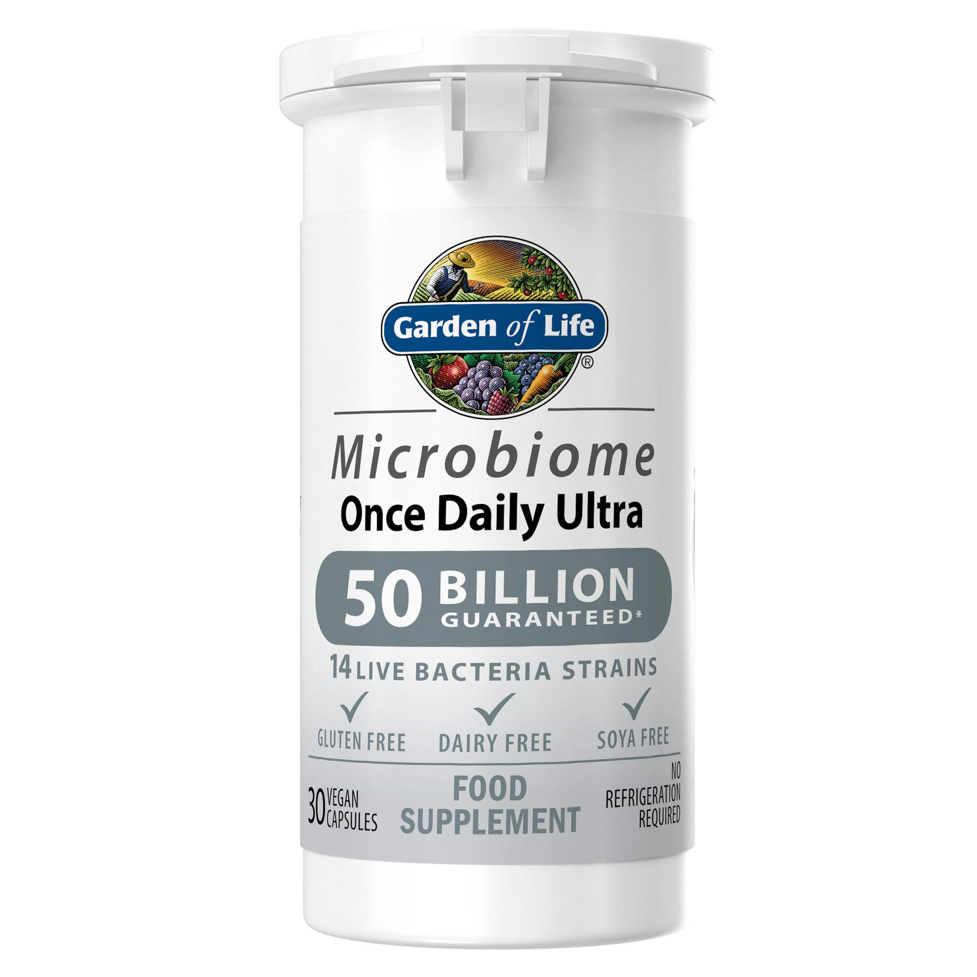 Garden of Life Microbiome Once Daily Ultra 30 caps - Image 2