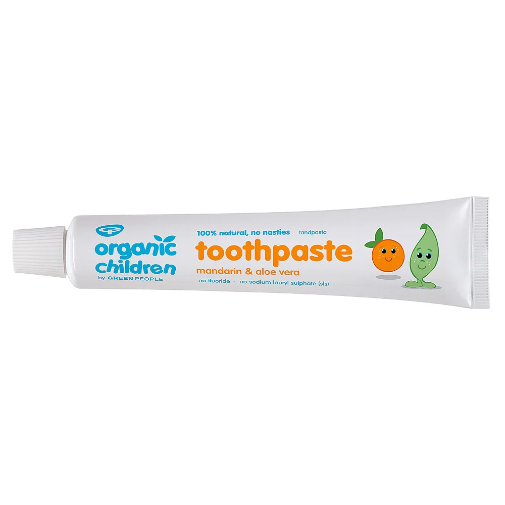 Green People Organic Children Mandarin & Aloe Vera Toothpaste 50ml