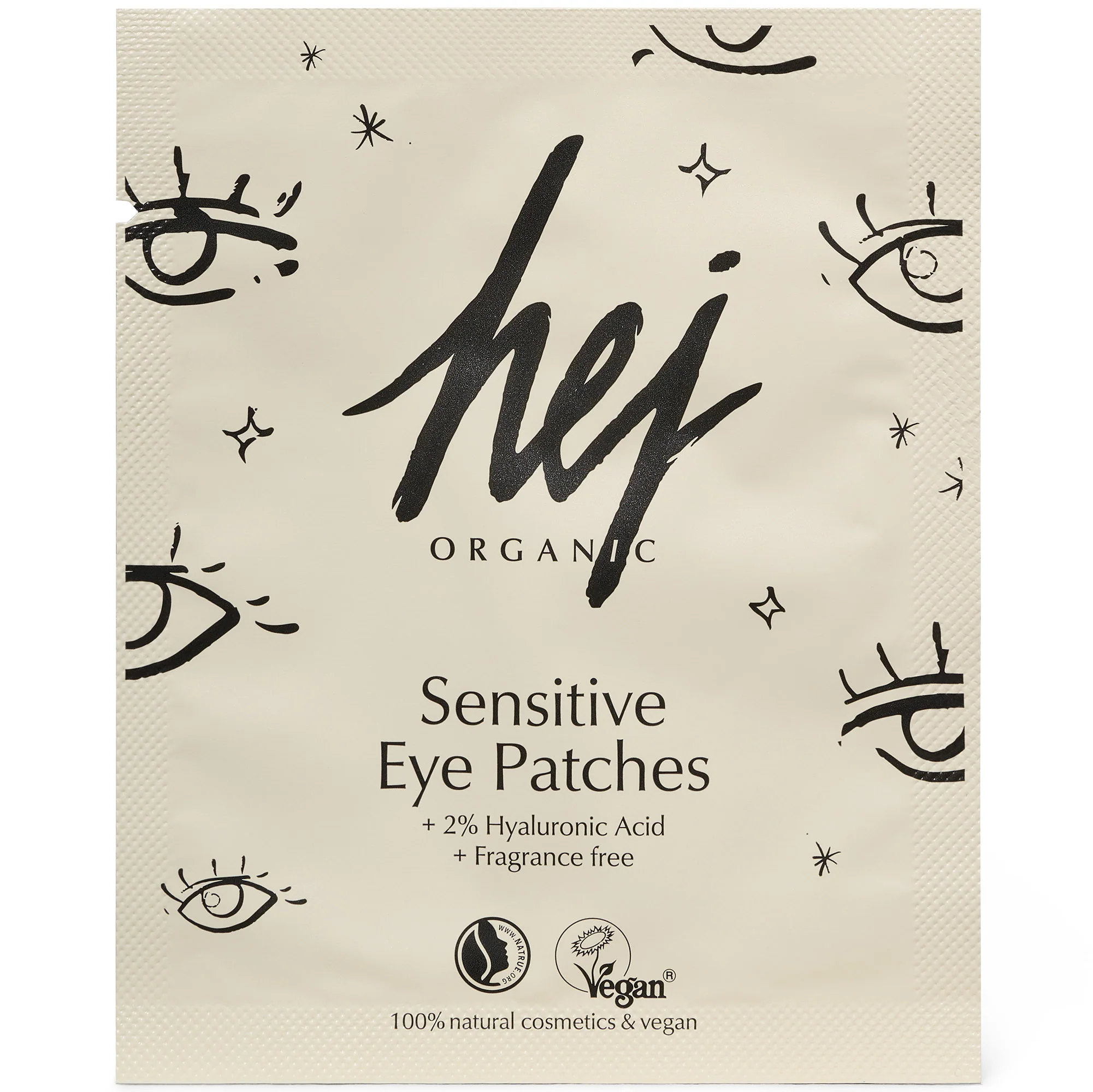 HEJ ORGANIC Sensitive Eye Patches 1 pair - Image 3