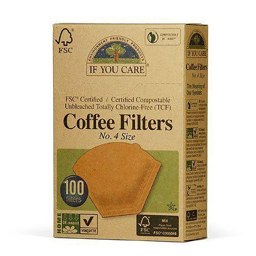 If You Care Coffee Filter No.4 Large 100 filters