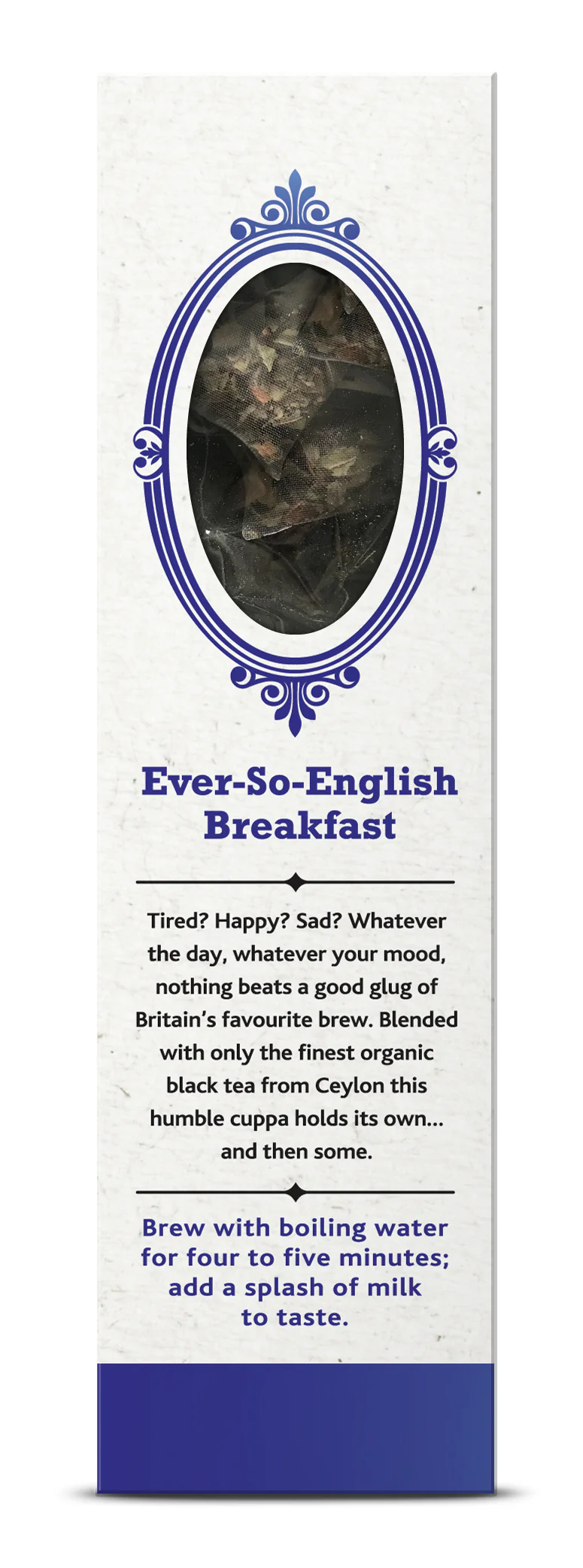 Joe's Tea Co. Ever-So-English Breakfast 15x Biodegradeable Pyramid Bags 15 bags - Image 3