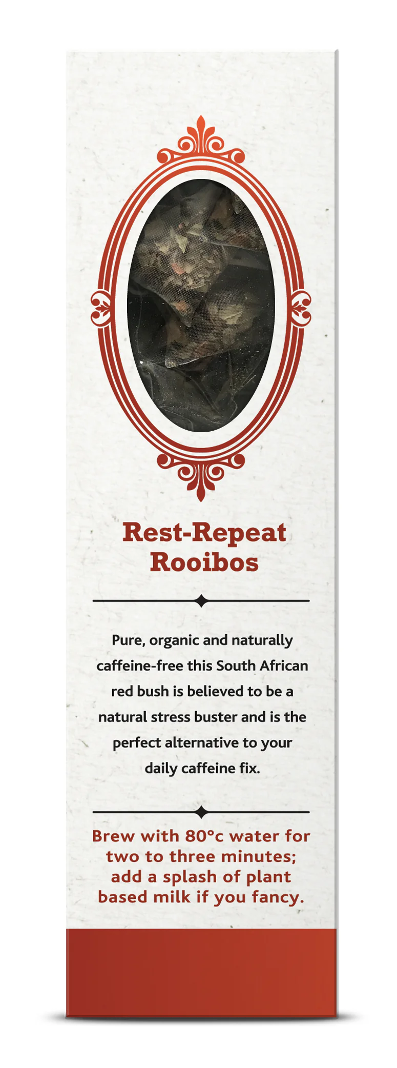 Joe's Tea Co. Rest-Repeat Rooibos 15x Biodegradeable Pyramid Bags 15 bags - Image 3