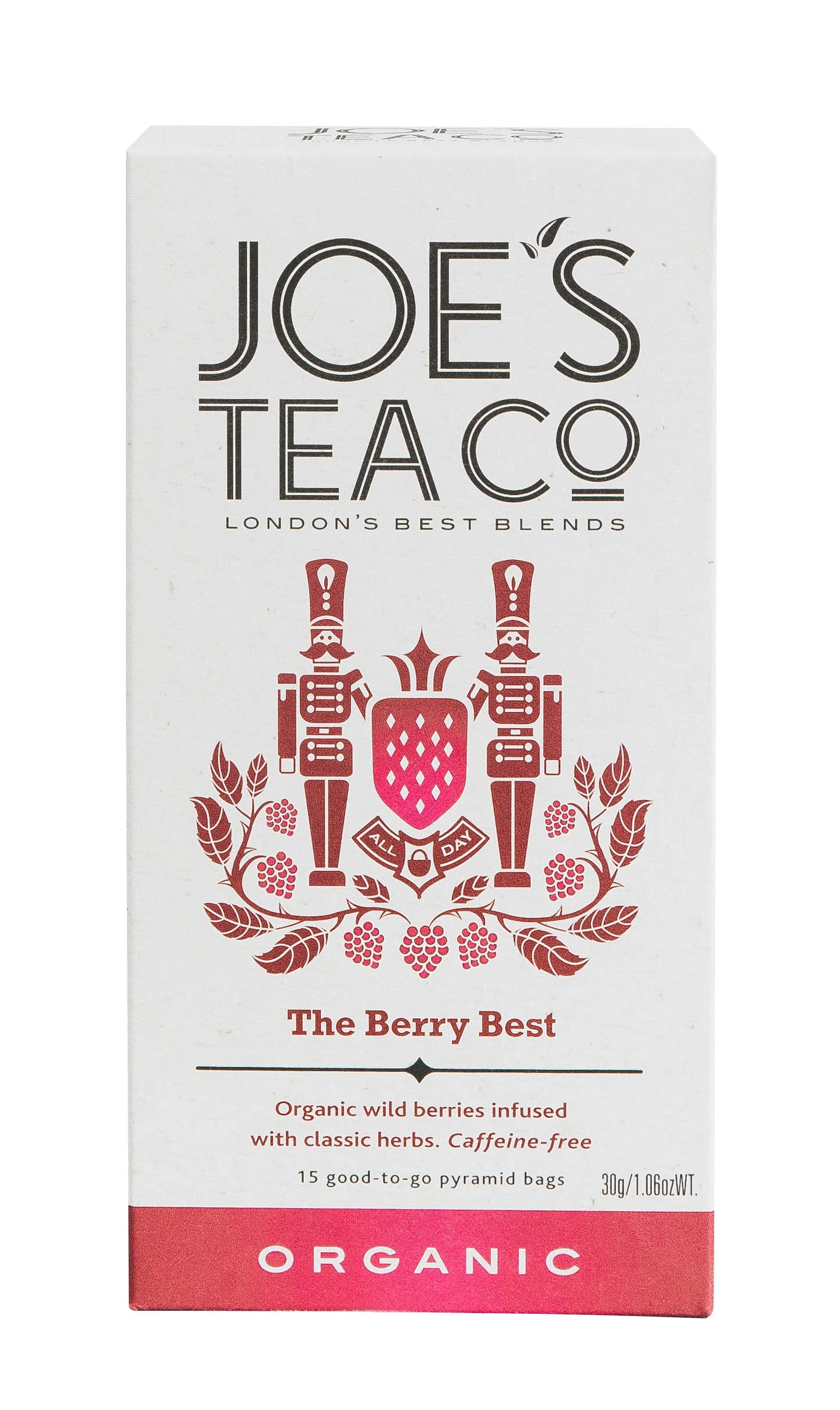 Joe's Tea Co. The Berry Best 15x Biodegradeable Pyramid Bags 15 bags - Image 2
