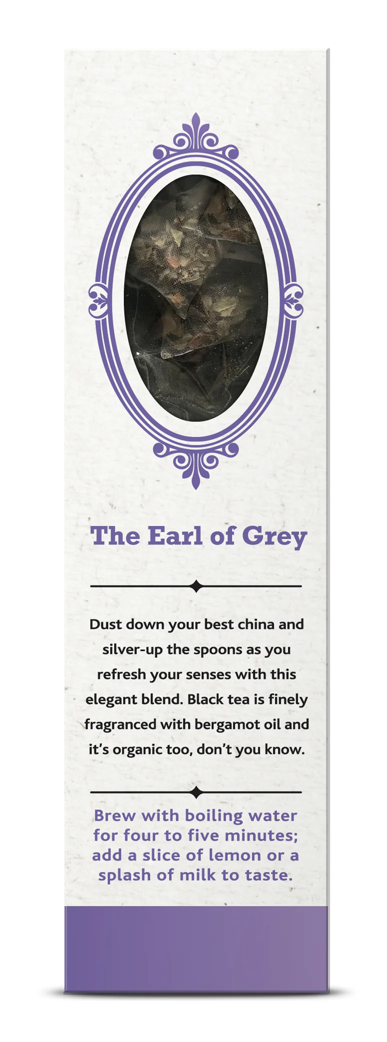 Joe's Tea Co. The Earl of Grey 15x Biodegradeable Pyramid Bags 15 bags - Image 5