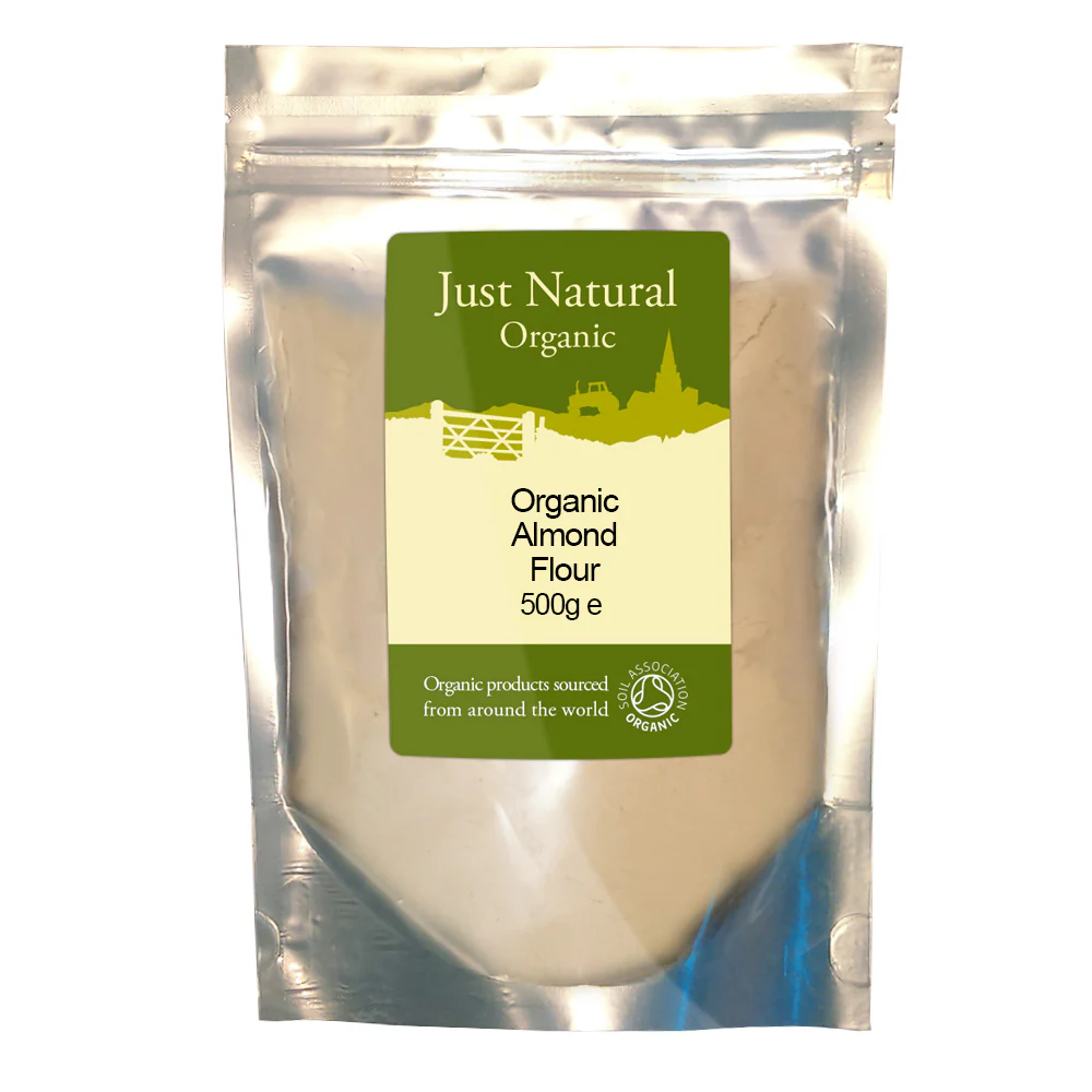 Just Natural Almond Flour- Defatted 500g