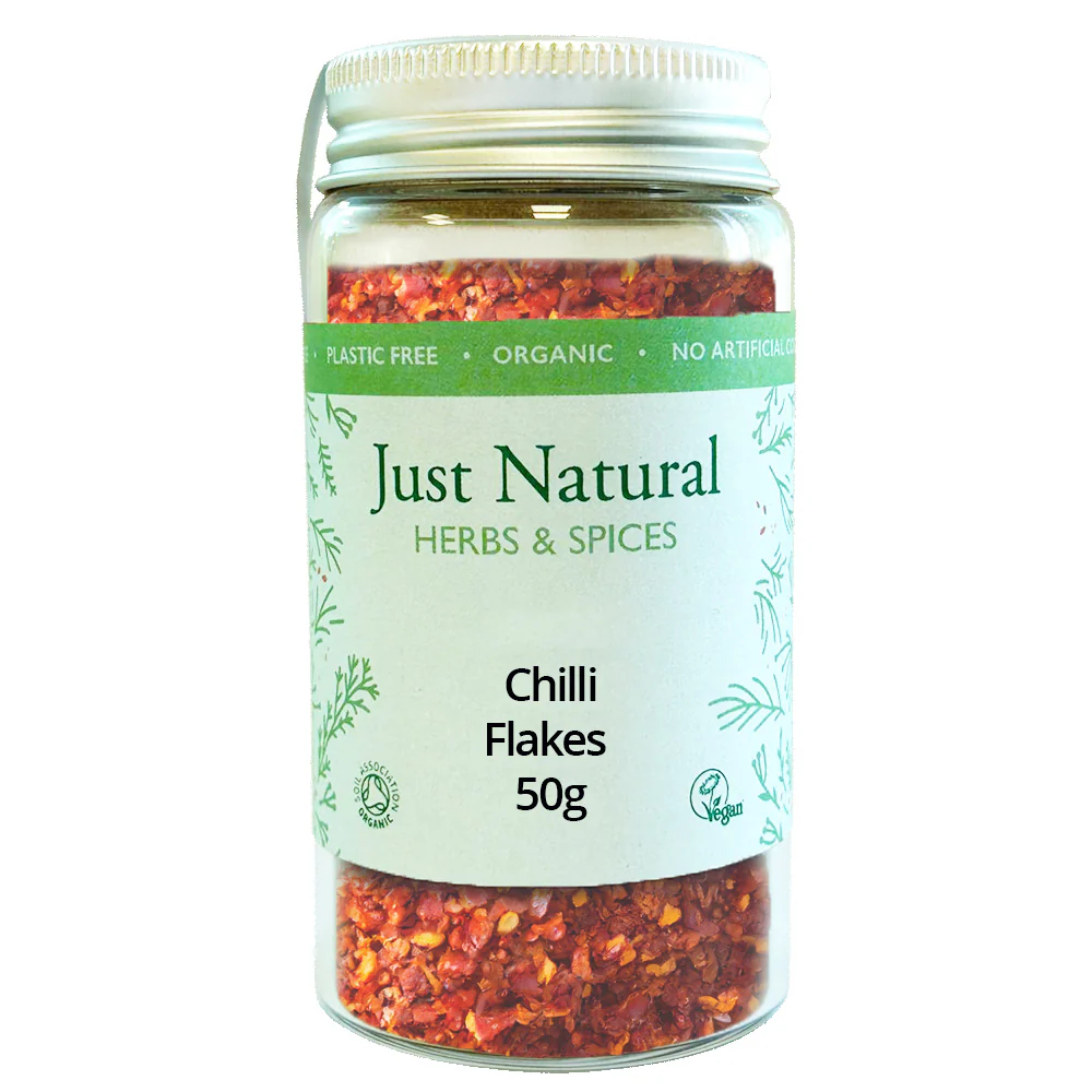 Just Natural Chilli Flakes 40g