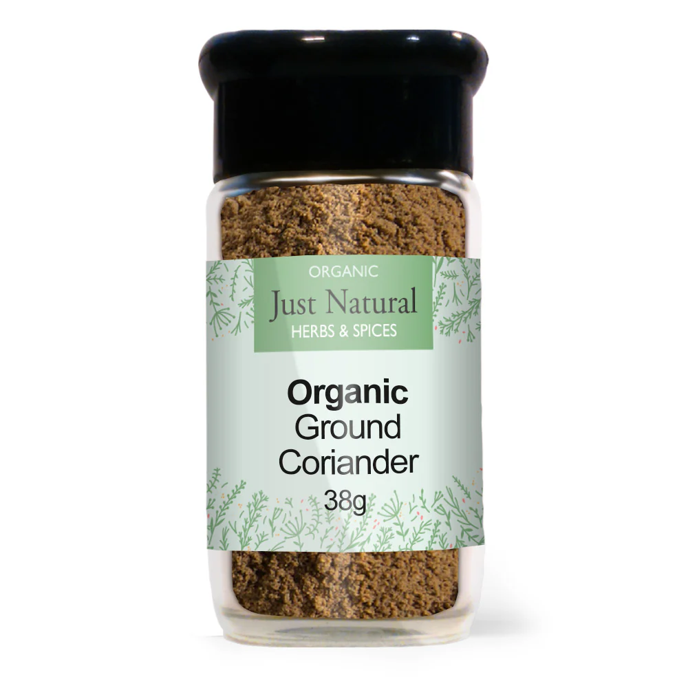 Just Natural Coriander Ground (jar) 40g