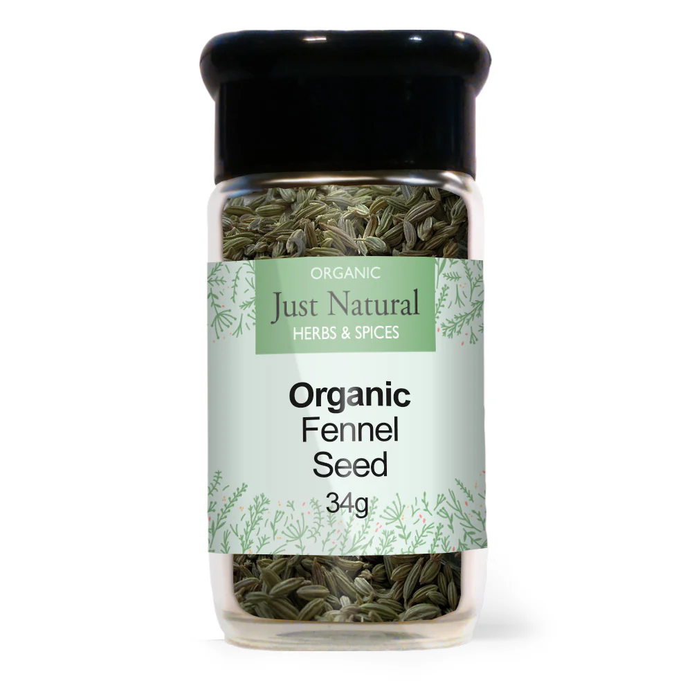 Just Natural Fennel Seed (jar) 45g