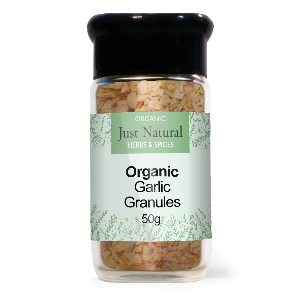 Just Natural Garlic Granules (jar) 65g
