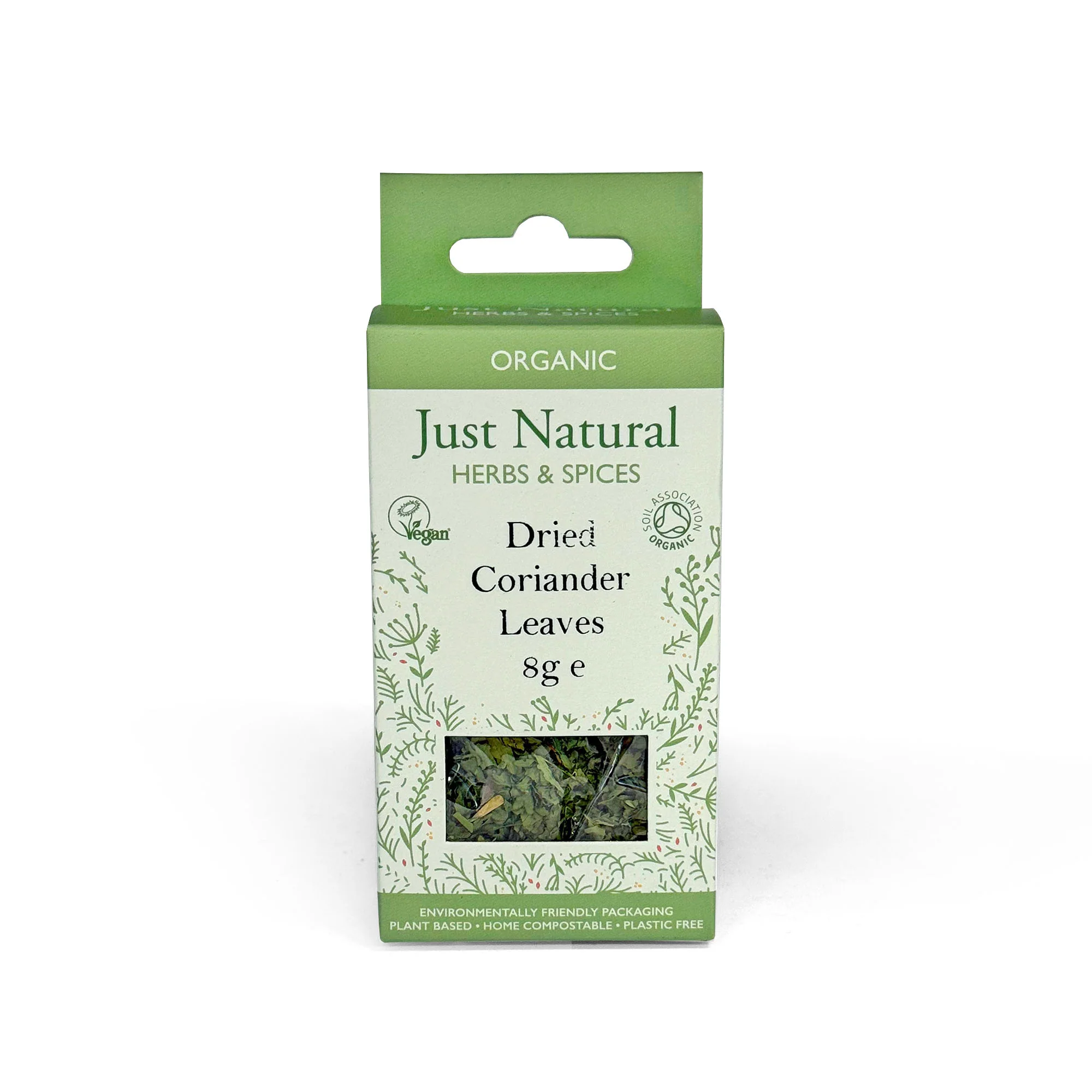 Just Natural Herbs Organic Dried Coriander Leaves 8g