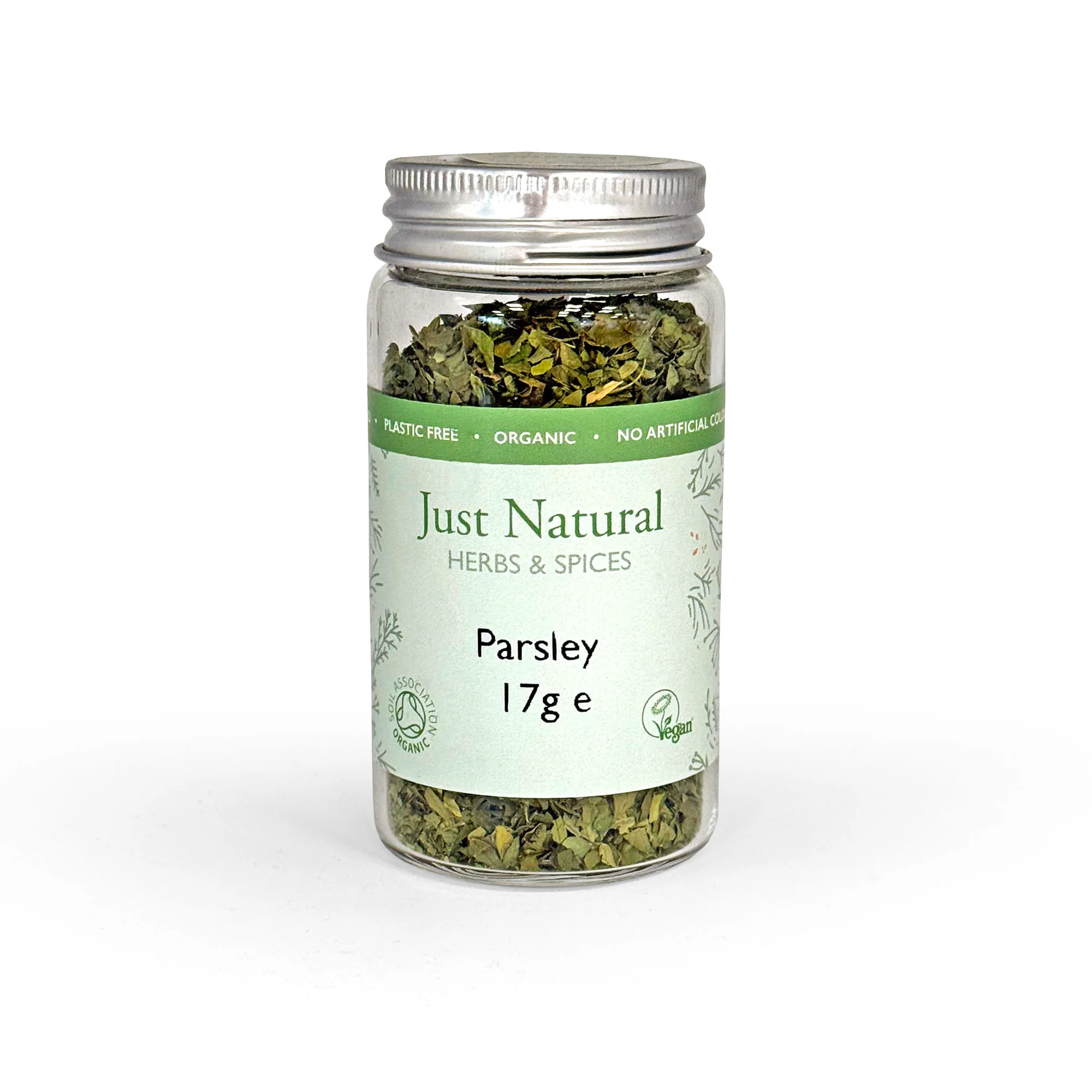Just Natural Herbs Organic Dried Parsley 17g