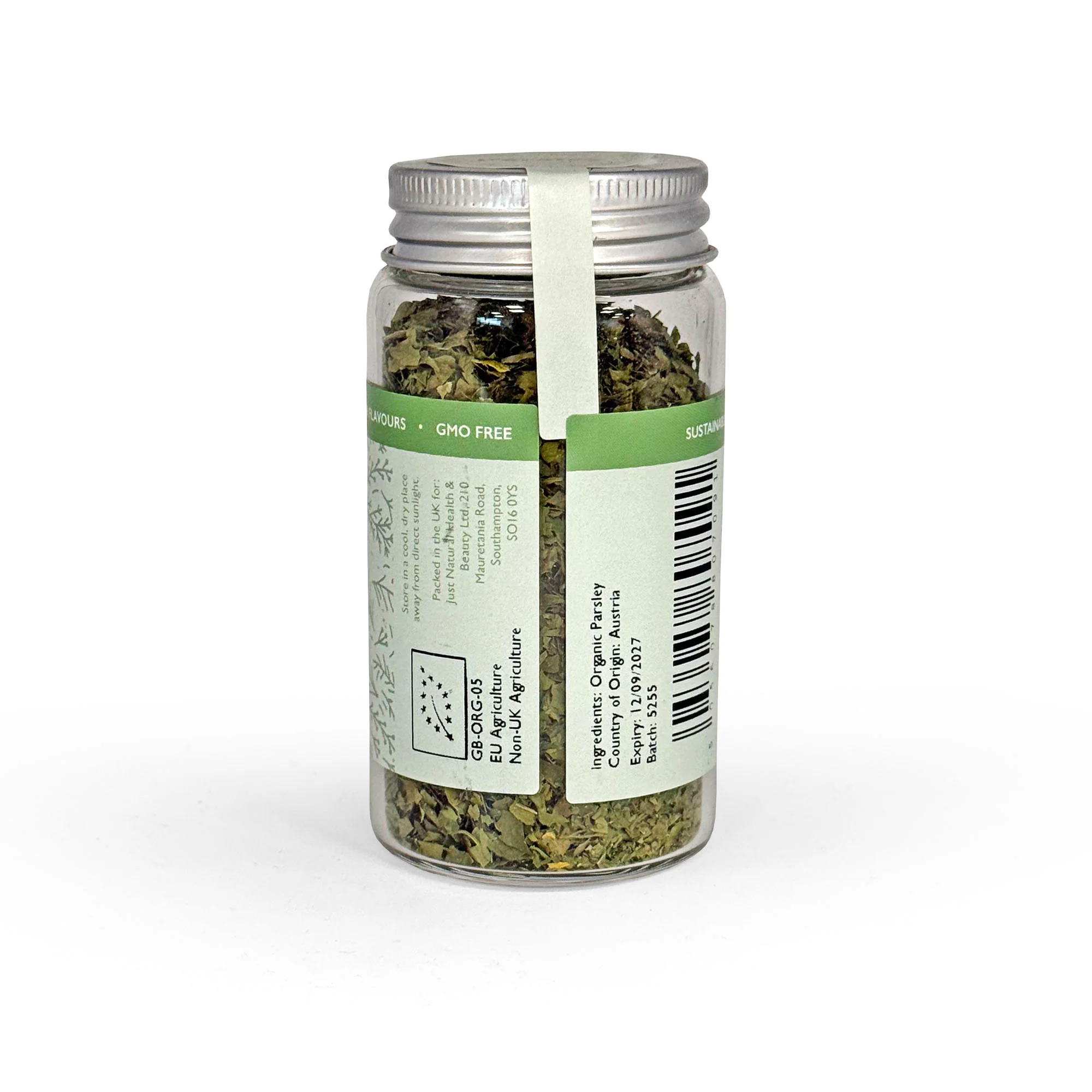 Just Natural Herbs Organic Dried Parsley 17g - Image 2