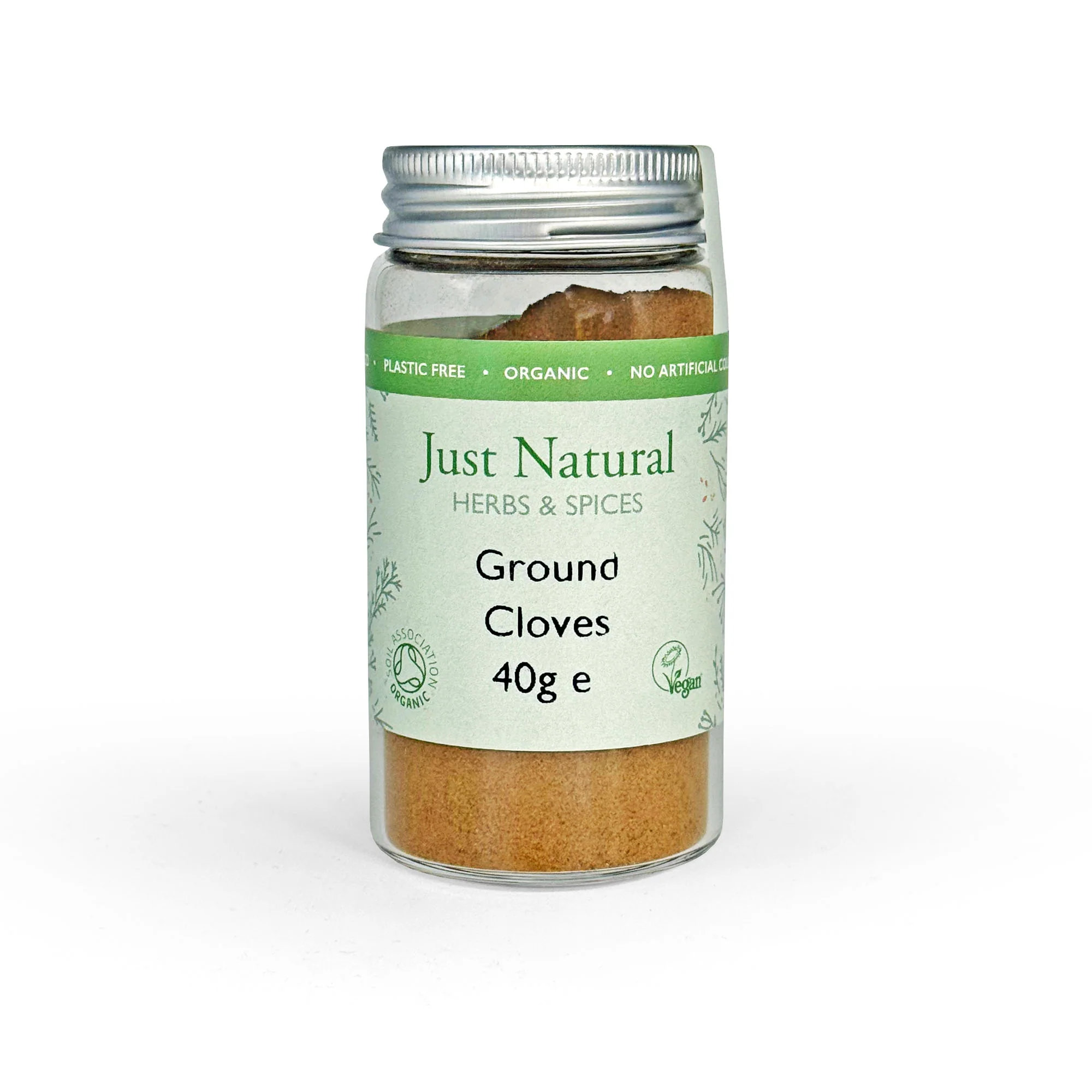 Just Natural Herbs Organic Ground Cloves 40g