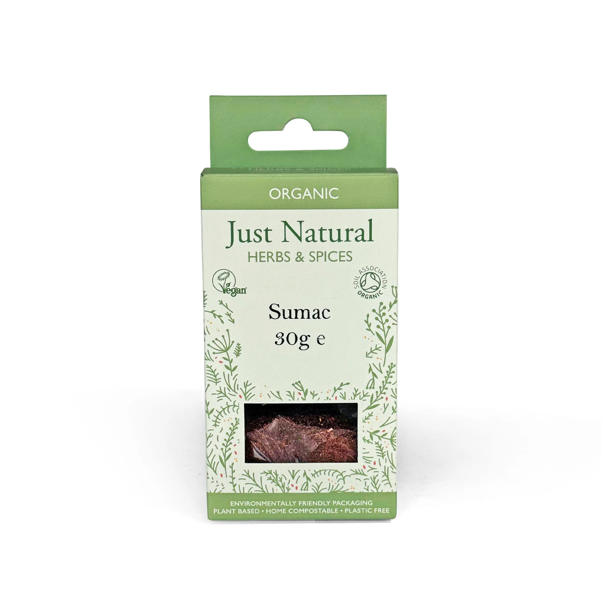 Just Natural Herbs Organic Sumac 60g