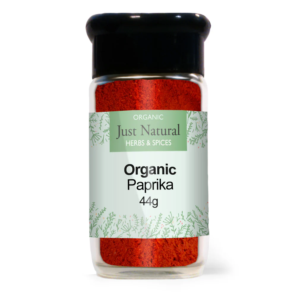 Just Natural Paprika (jar) 60g
