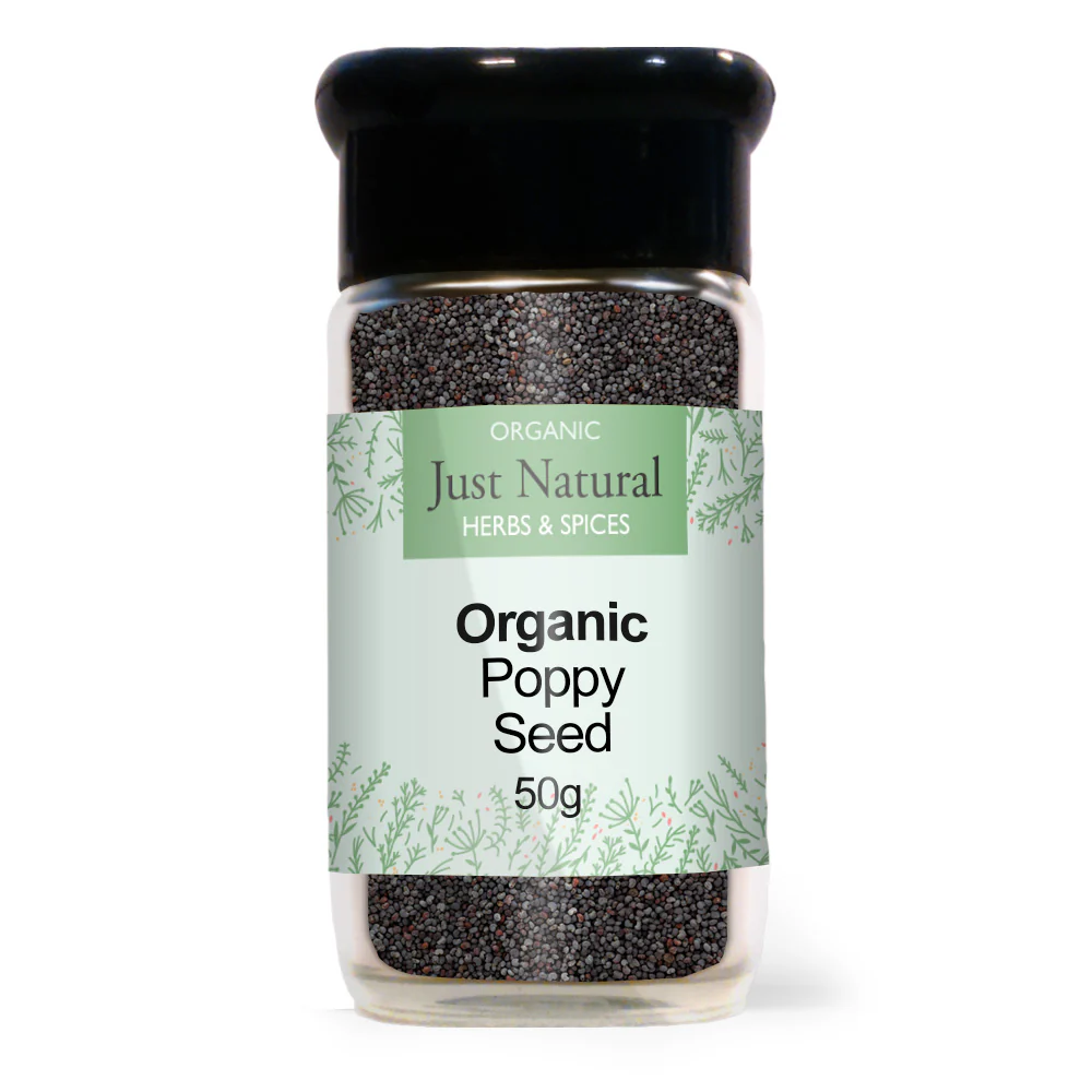 Just Natural Poppy Seed (jar) 65g