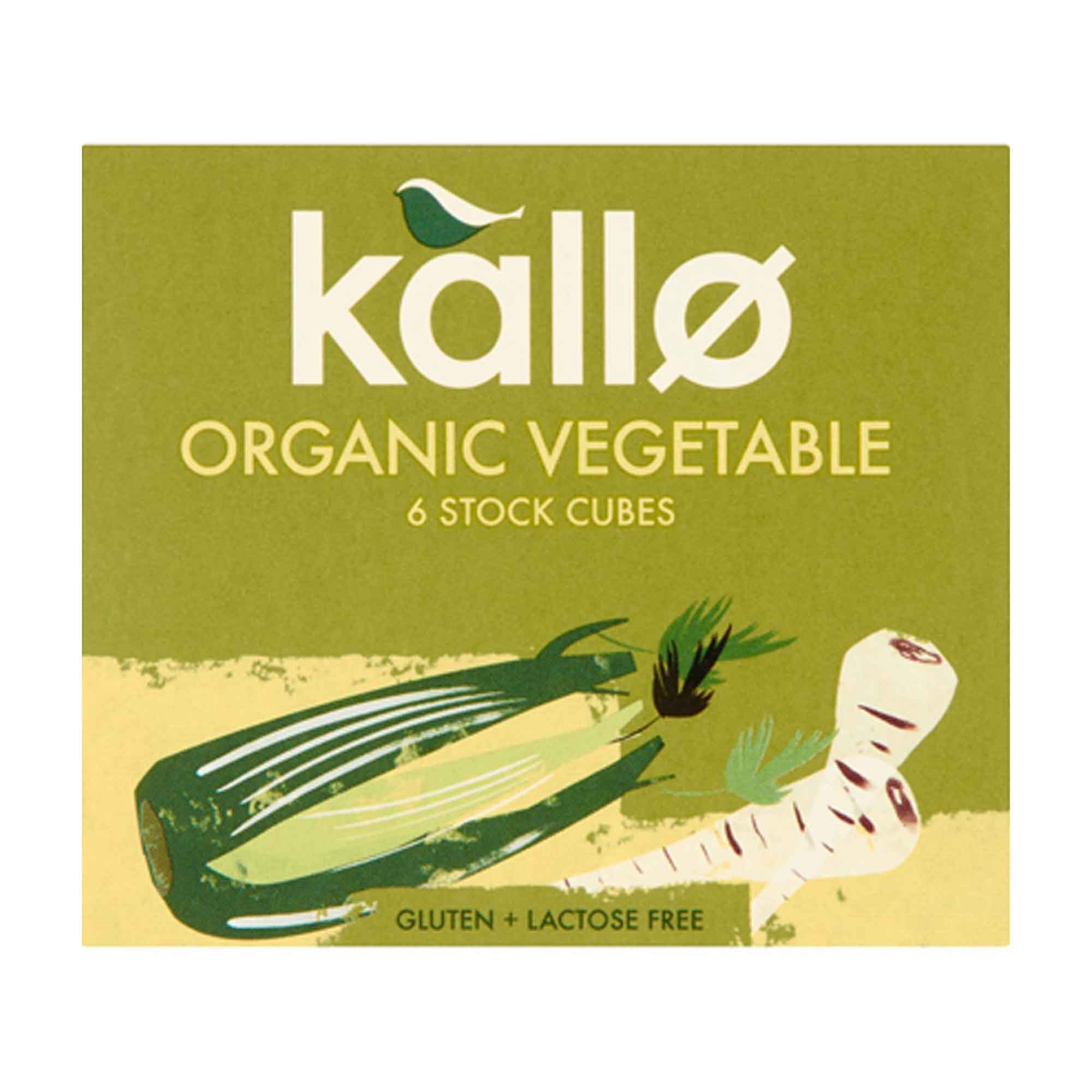 Kallo Vegetable Stock Cubes 66g