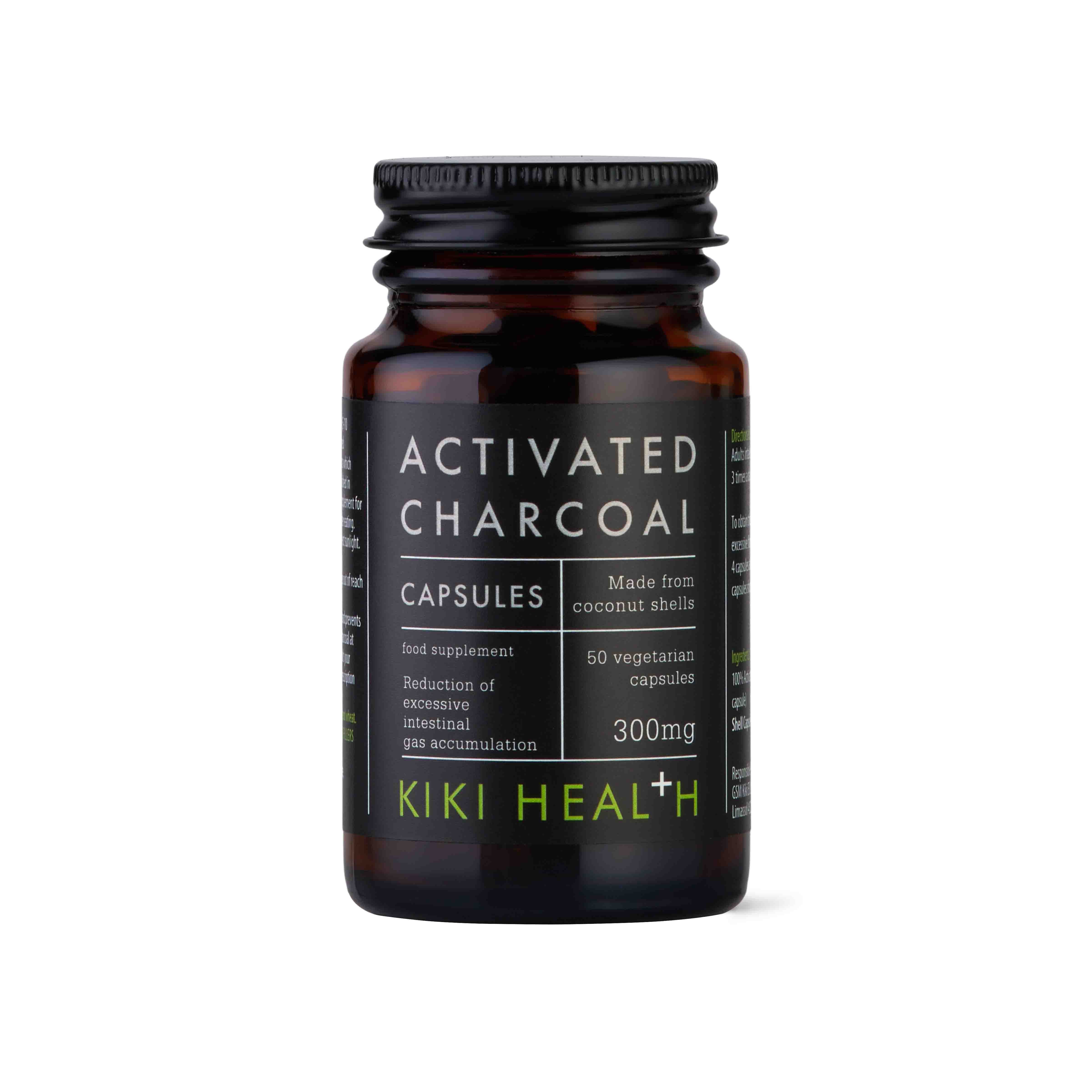 KIKI Activated Charcoal Capsules 50 caps