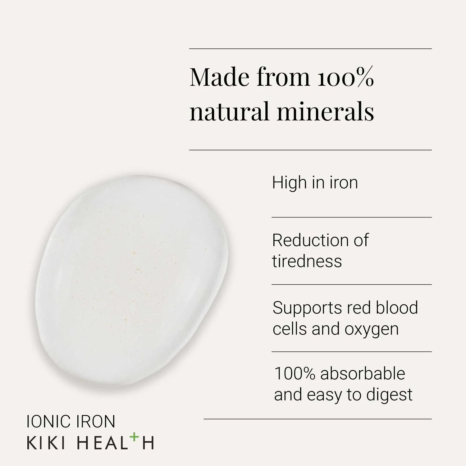 KIKI Health Ionic Iron Liquid Concentrate 50ml - Image 5