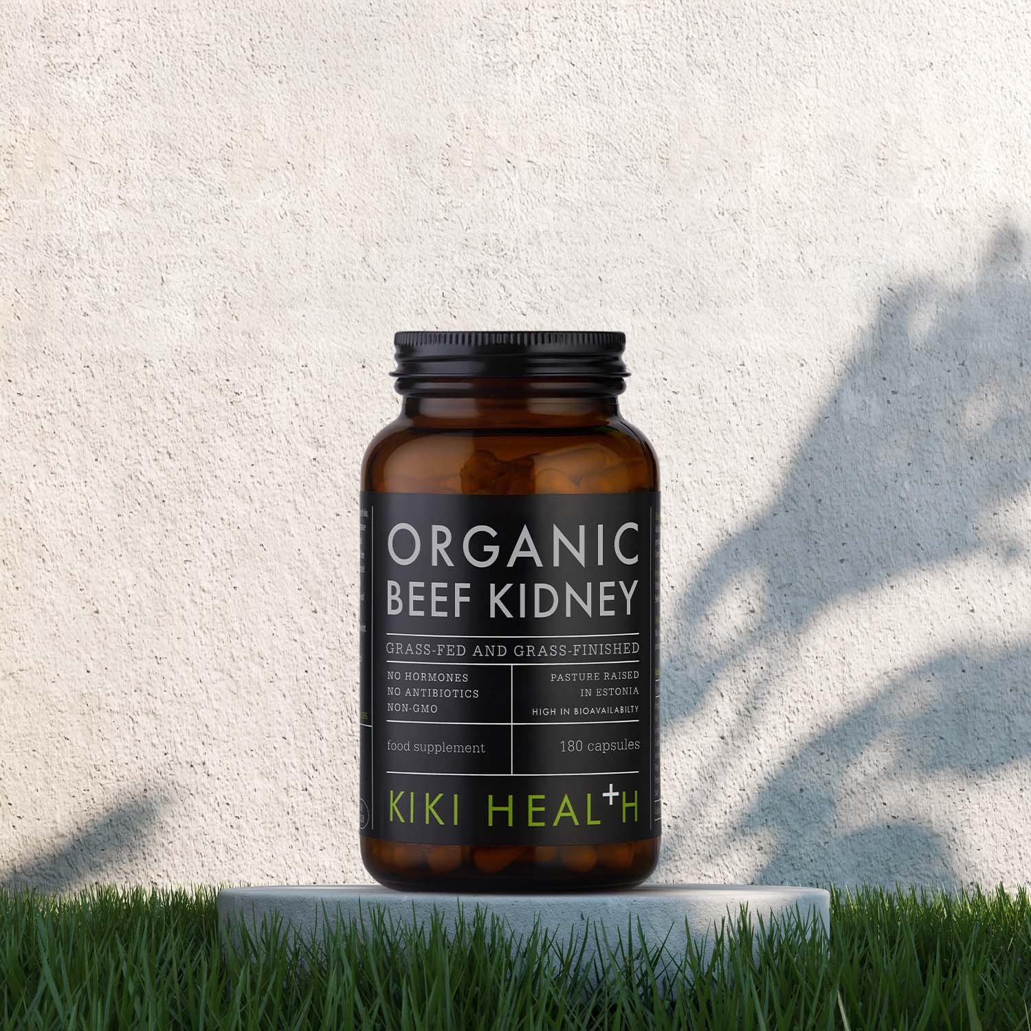 KIKI Health Organic Beef Kidney 180 caps - Image 3