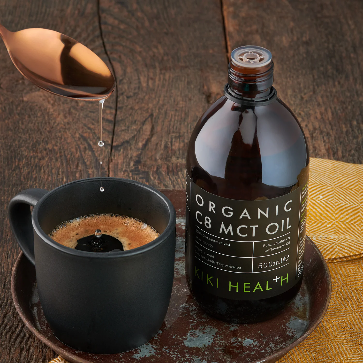 KIKI Health Organic C8 MCT Oil 500ml - Image 3