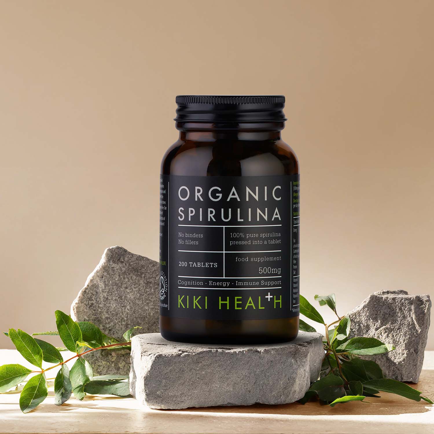 KIKI Health Organic Spirulina 200 tabs - Image 4