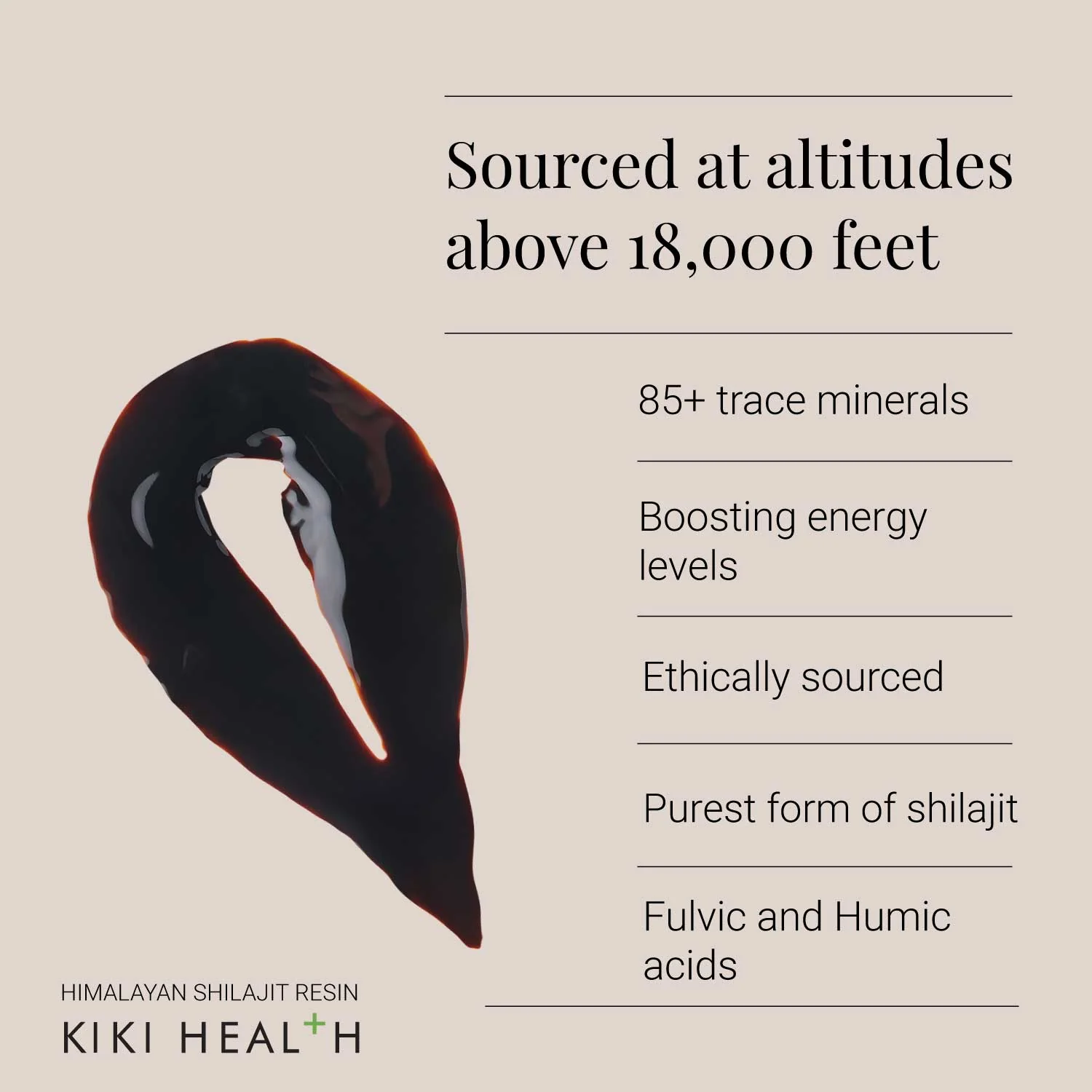 KIKI Himalayan Shilajit Resin 30g - Image 7