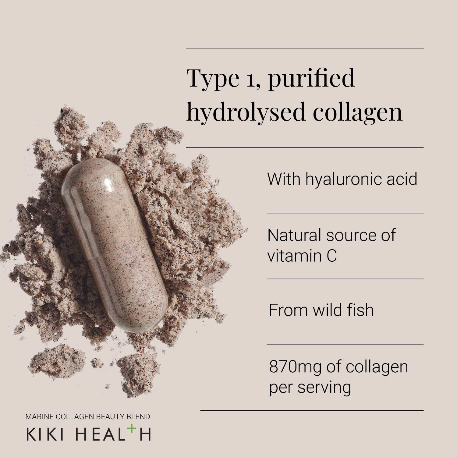 KIKI Marine Collagen Beauty Blend Vegicaps 150 Vegicaps - Image 5