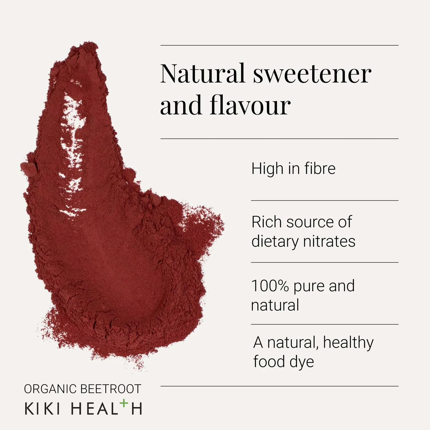 KIKI Health Organic Beetroot Powder 200g - Image 2