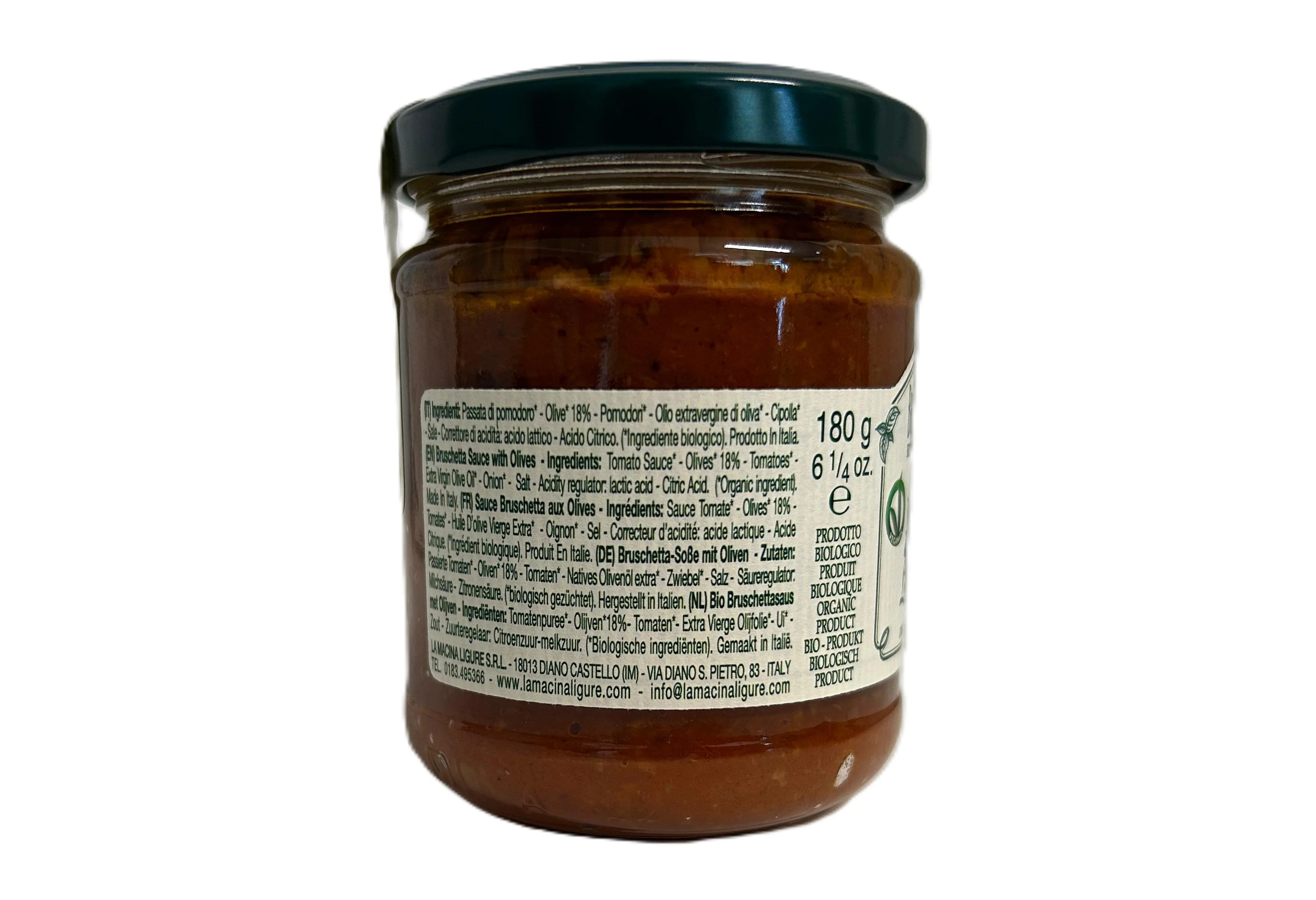 La Macina Ligure Bruschetta with Olives 180g - Image 2