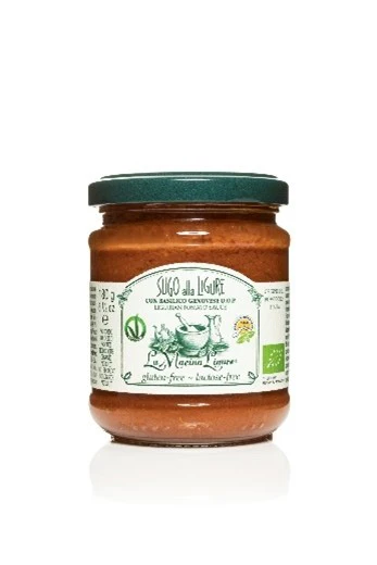 La Macina Ligure Tomato Sauce with Genovese Basil DOP 180g