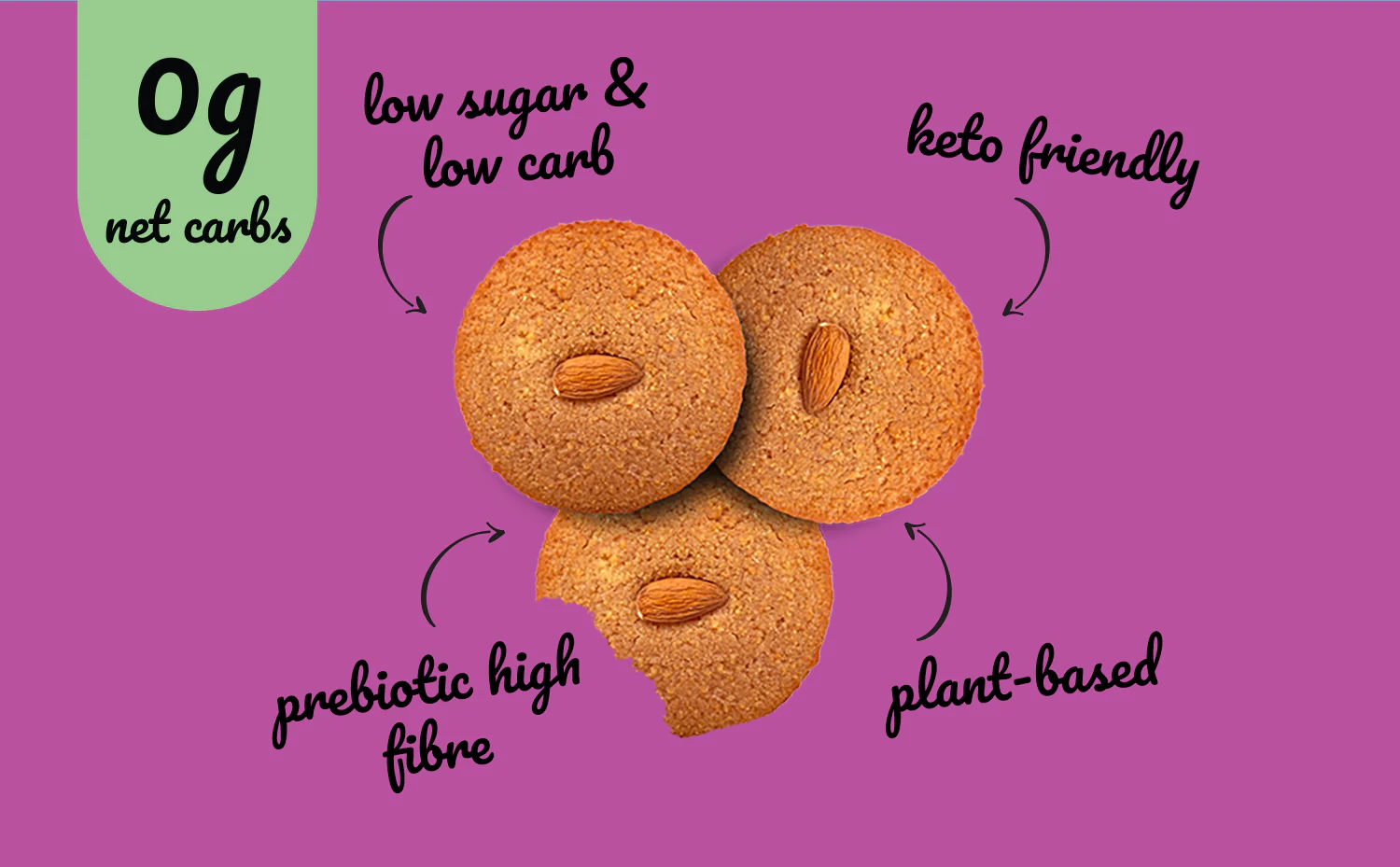 London Apron Low Sugar Raspberry Cookie 35g - Image 4