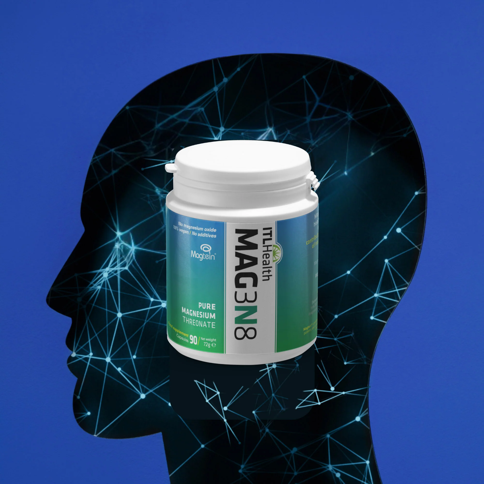 MAG3N8 Pure Magnesium Threonate 90 caps - Image 3