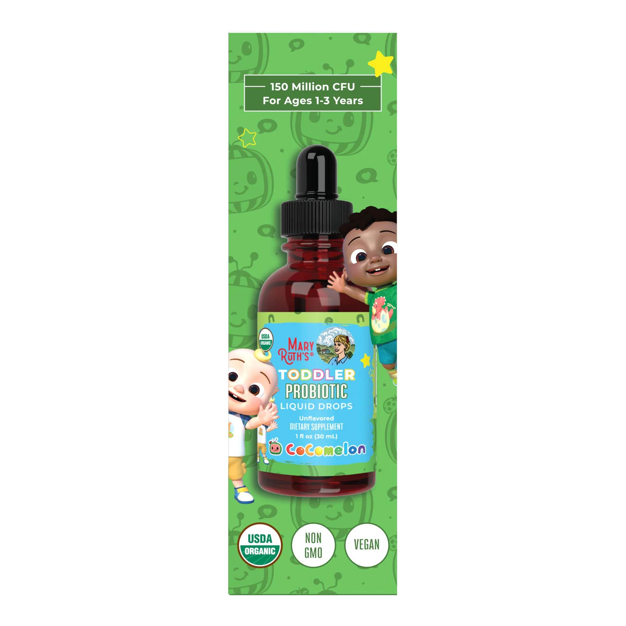 "MaryRuth's Coco Toddler Probiotic Drops, Unflavored" 29ml - Image 11