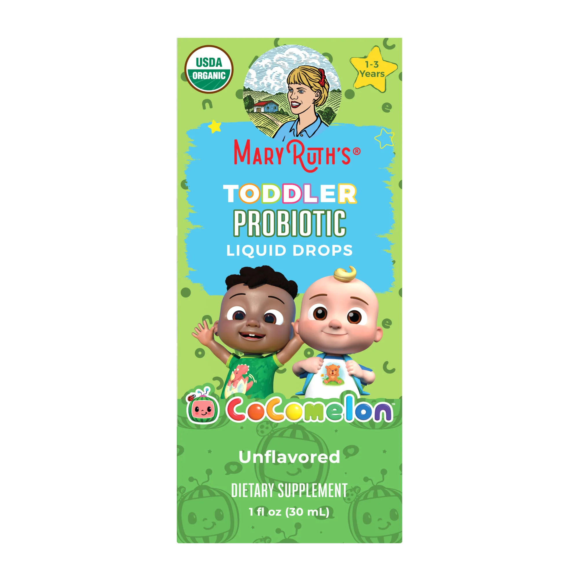 "MaryRuth's Coco Toddler Probiotic Drops, Unflavored" 29ml - Image 5
