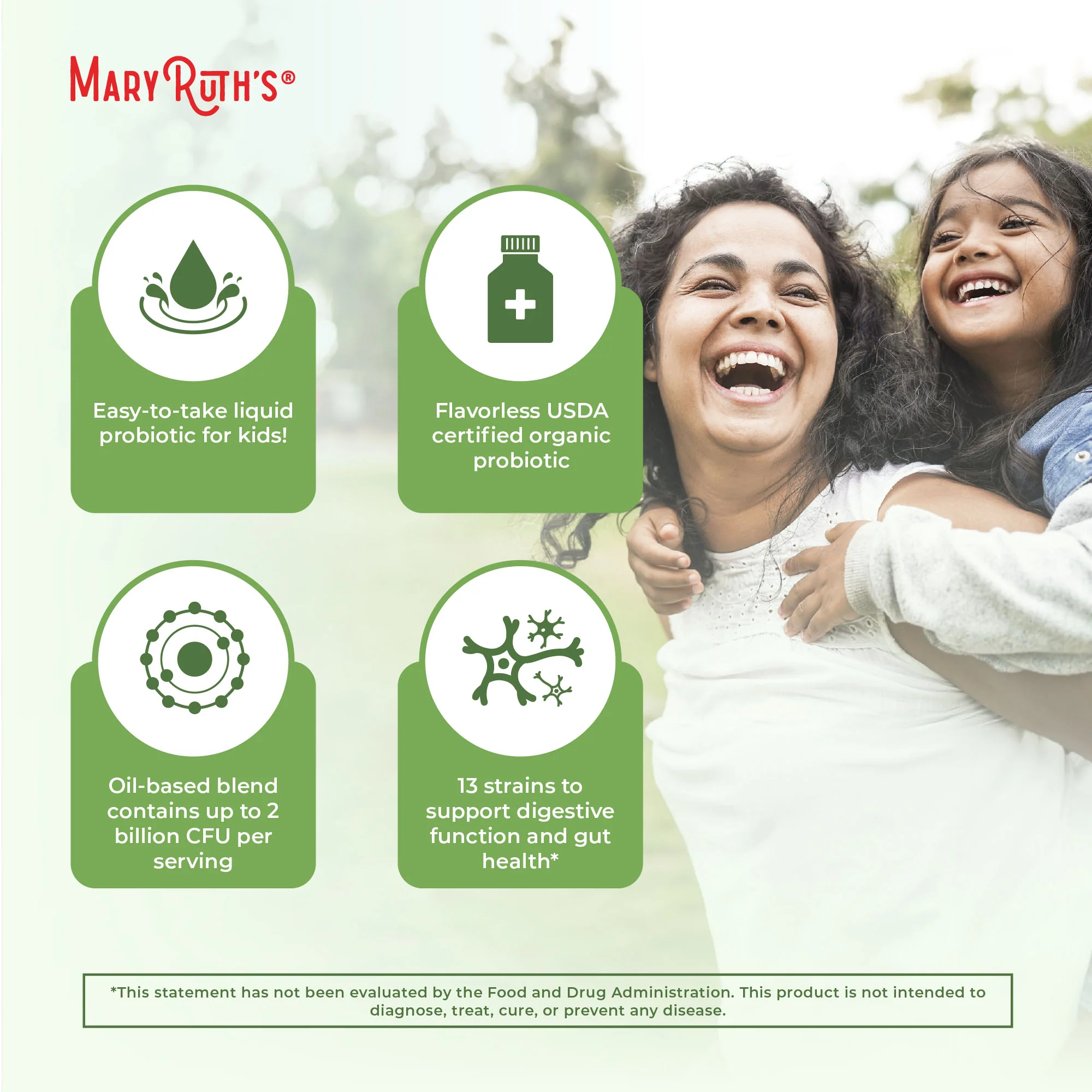 MaryRuth's Probiotic Drops (Unflavoured) 118ml - Image 10